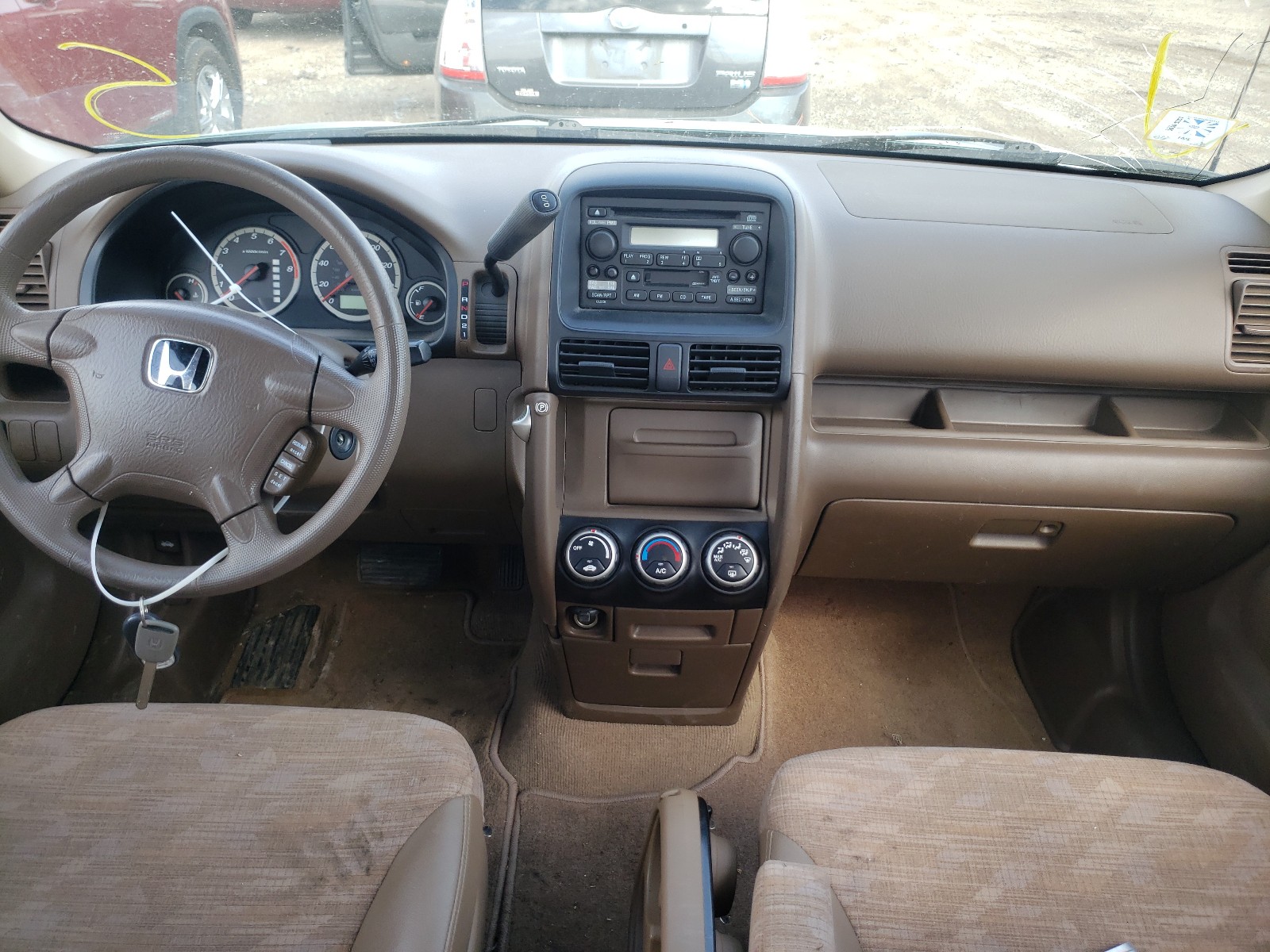 Photo 9 from auction – 2003 HONDA CR-V LX with VIN JHLRD78463C039533