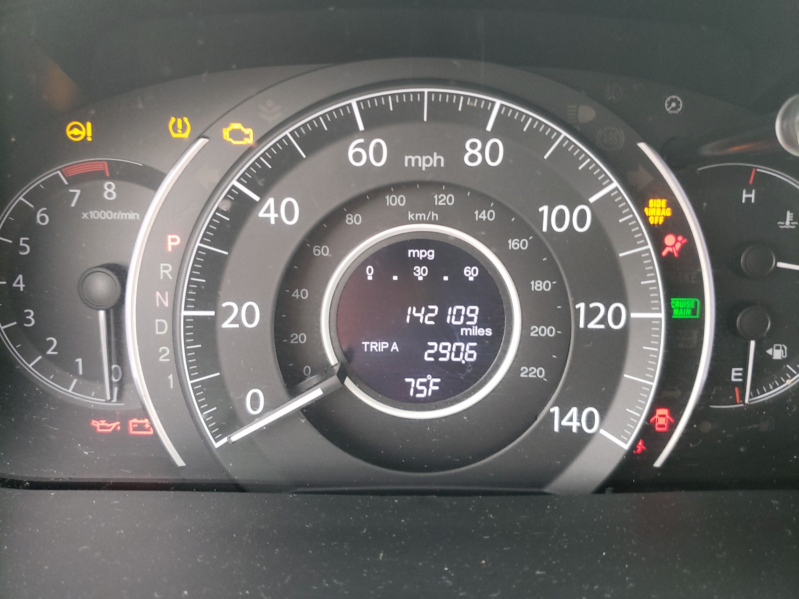 Photo 8 from auction – 2014 HONDA CR-V EXL with VIN 5J6RM3H79EL025929