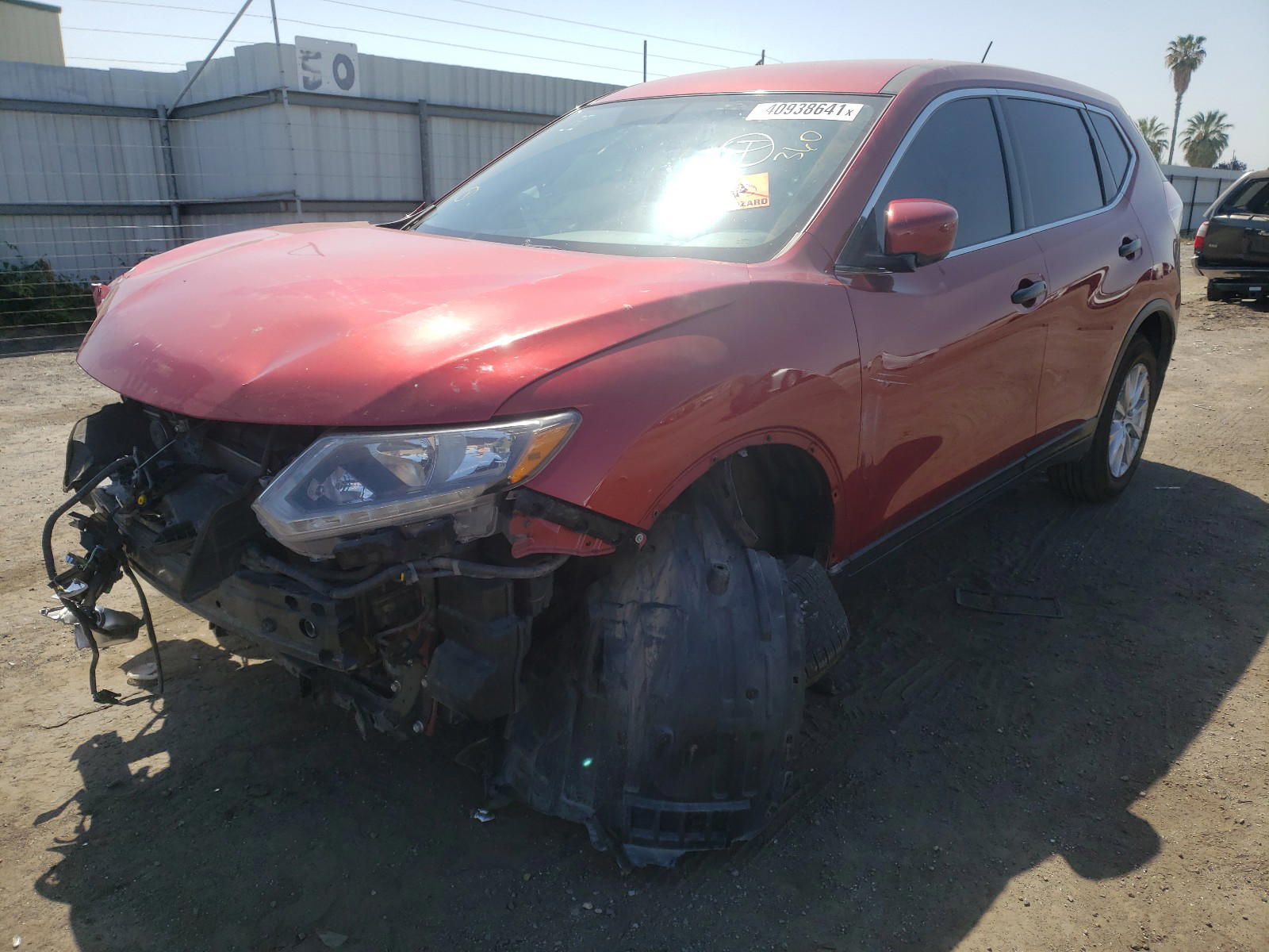 Photo 2 from auction – 2016 NISSAN ROGUE S with VIN KNMAT2MT7GP605663