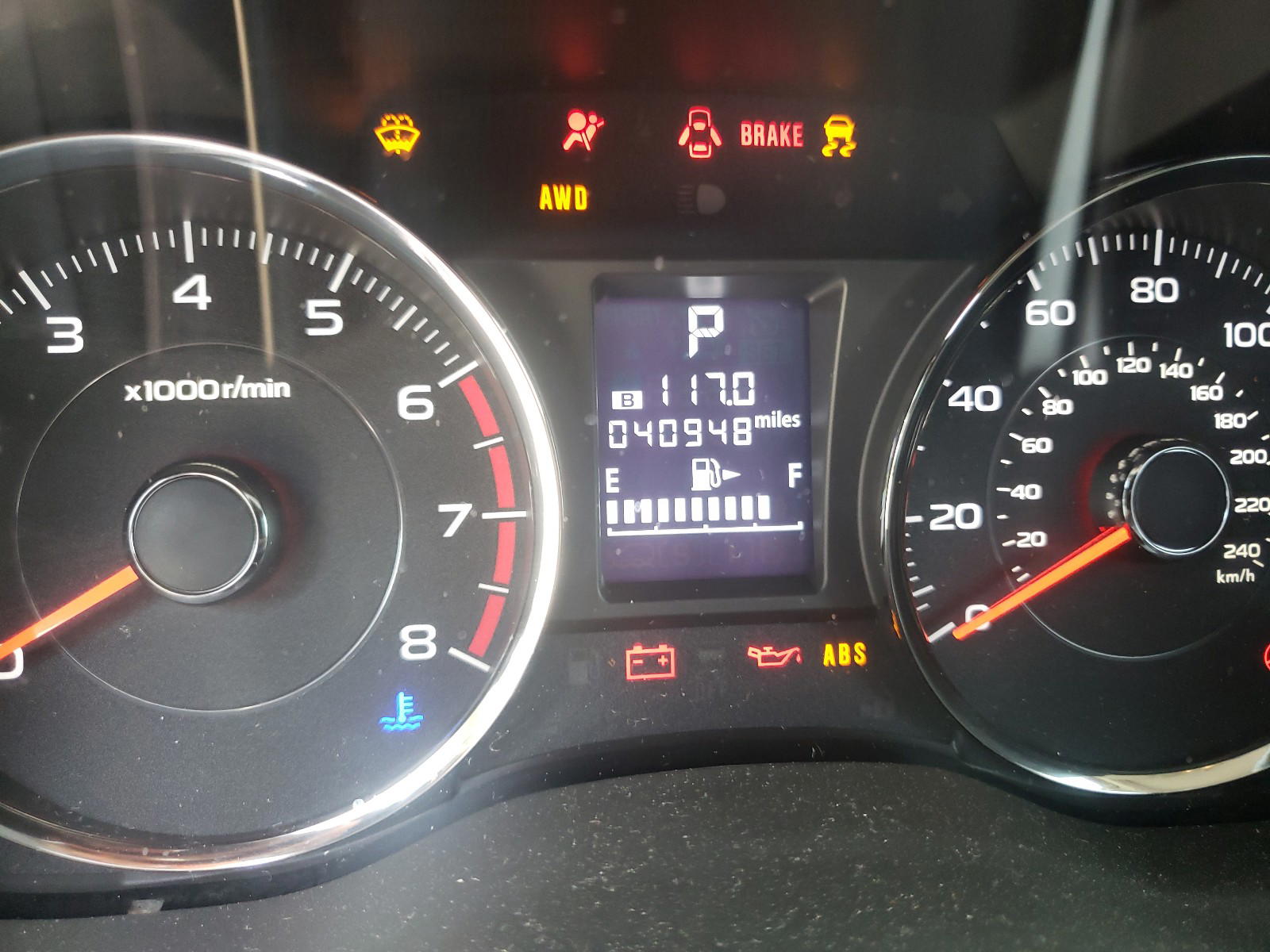 Photo 8 from auction – 2014 SUBARU FORESTER 2 with VIN JF2SJAMC1EH476896
