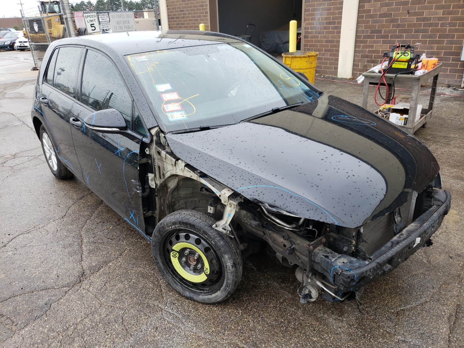 Photo 1 from auction – 2015 VOLKSWAGEN GOLF with VIN 3VW217AU8FM019799