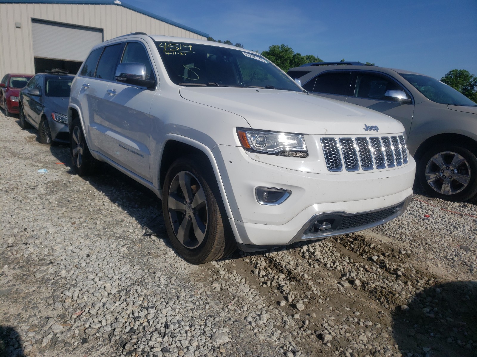 JEEP GRAND CHER 2014 with VIN 1C4RJECG9EC494519 - Photo from auction