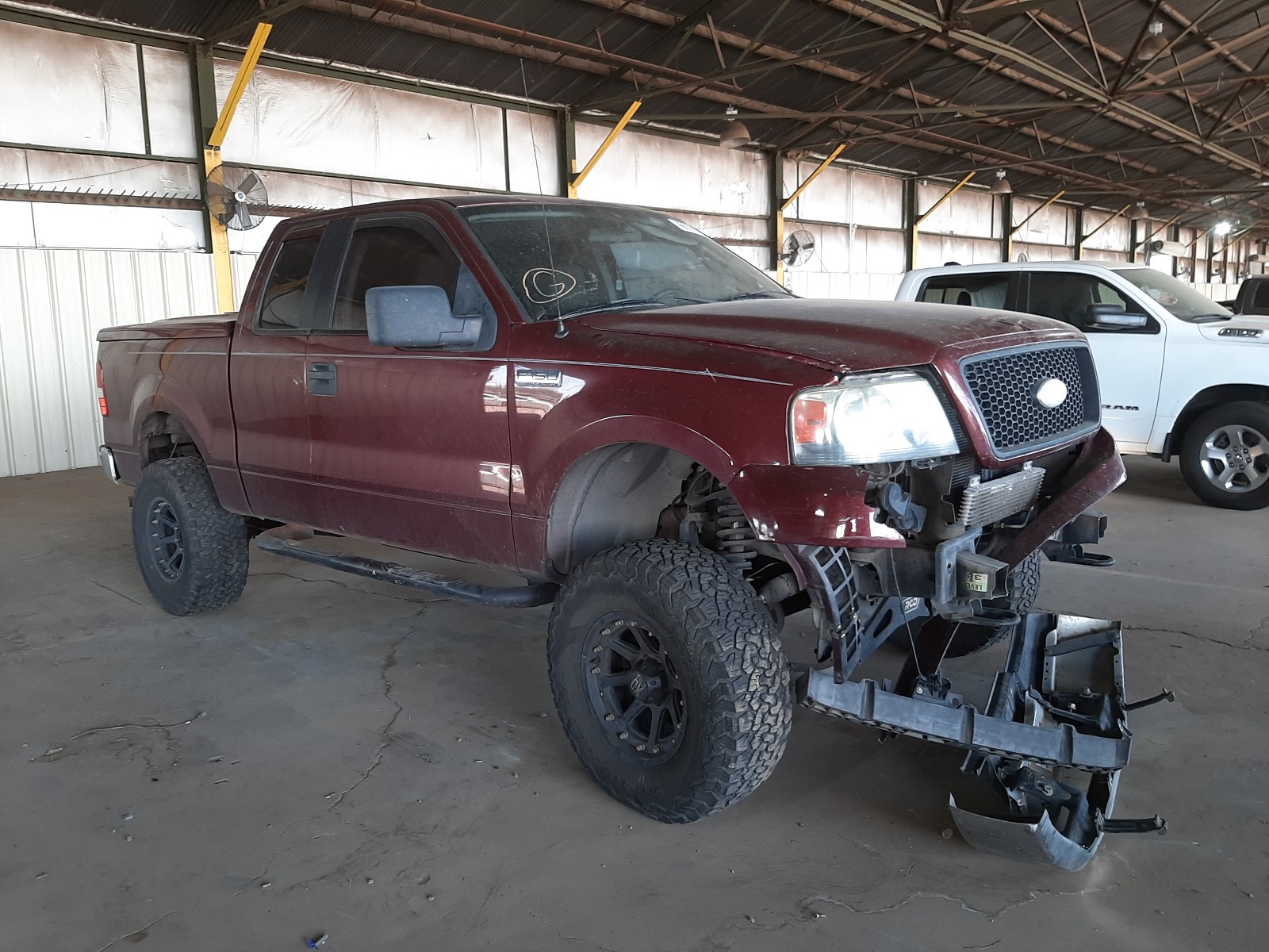 Photo 1 from auction – 2006 FORD F150 with VIN 1FTPX14556FB10246