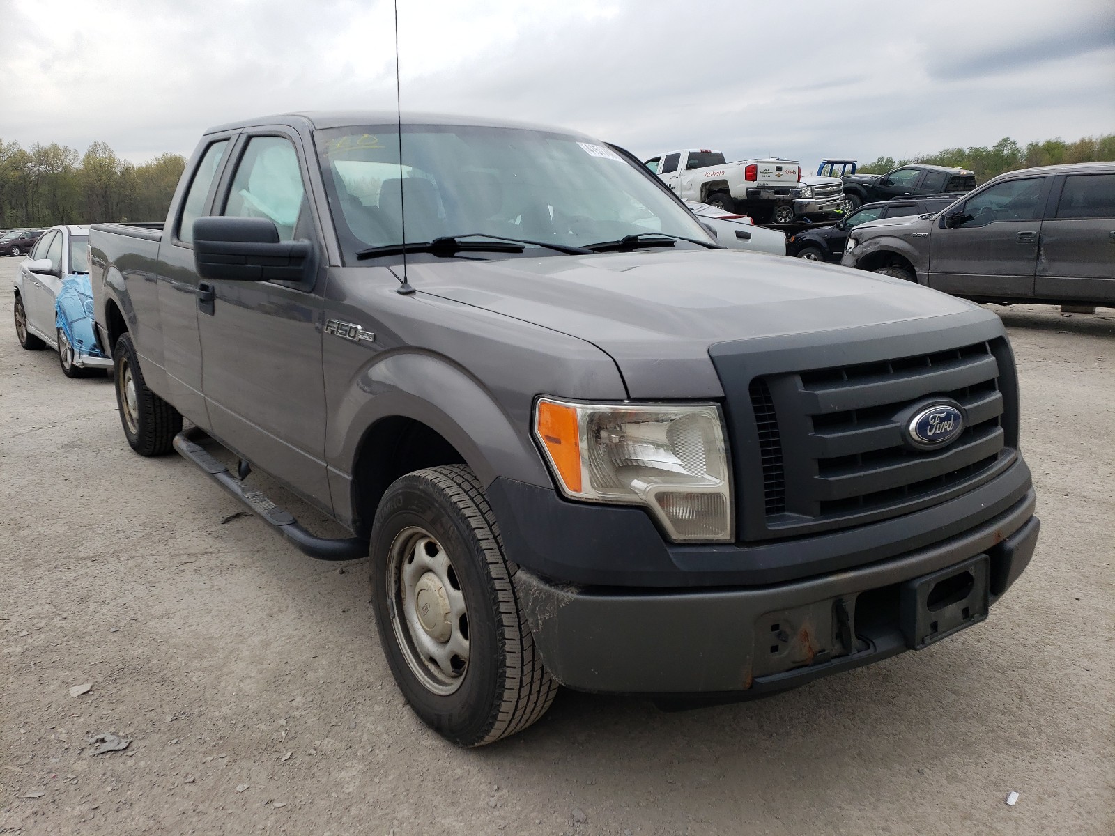 FORD F150 SUPER 2011 with VIN 1FTEX1CMXBKE04713 - Photo from auction