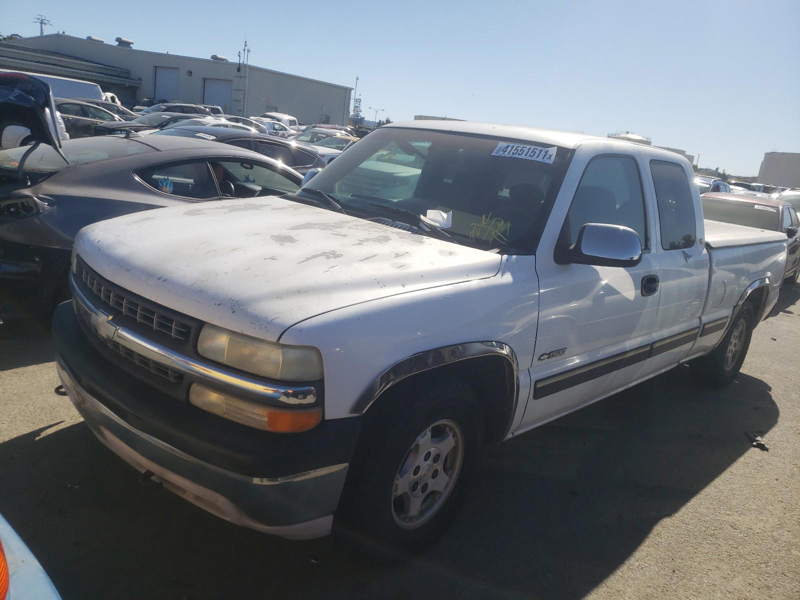 Photo 2 from auction – 1999 CHEVROLET SILVERADO with VIN 2GCEC19T9X1224754