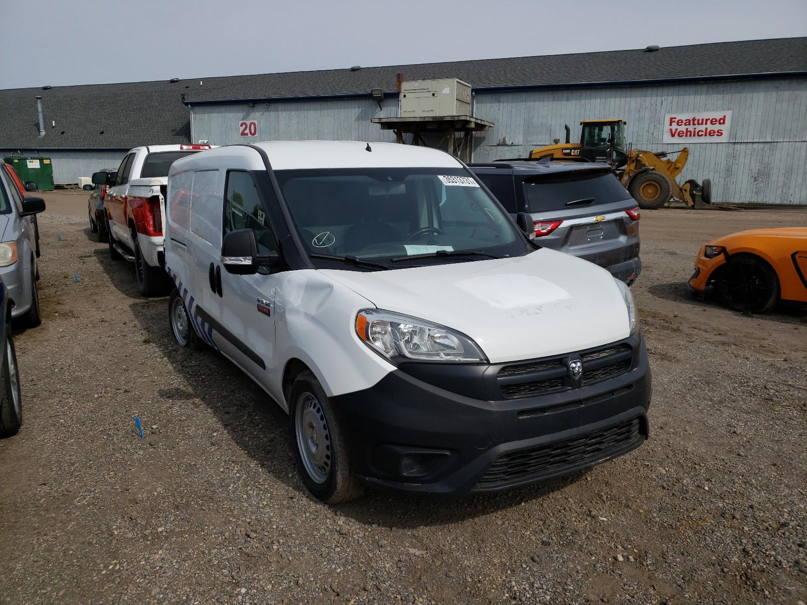 RAM PROMASTER 2015 with VIN ZFBERFAT7F6197507 - Photo from auction