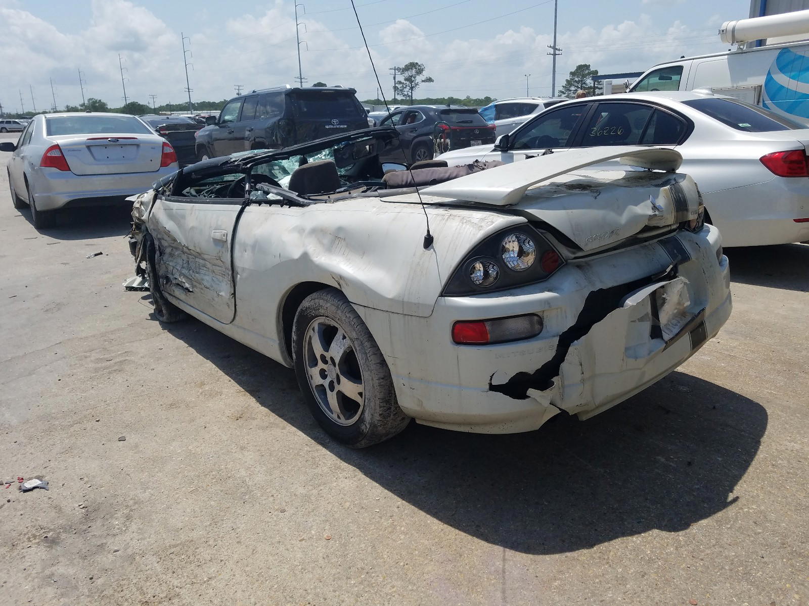 Photo 3 from auction – 2003 MITSUBISHI ECLIPSE SP with VIN 4A3AE45G93E030346