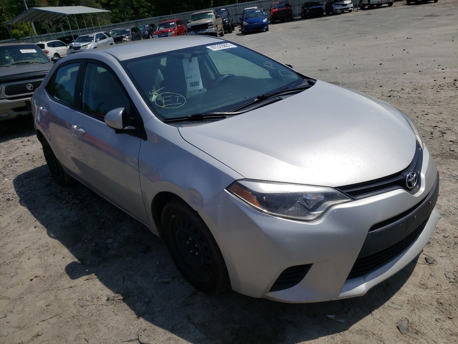 TOYOTA COROLLA L 2014 with VIN 2T1BURHE3EC047540 - Photo from auction