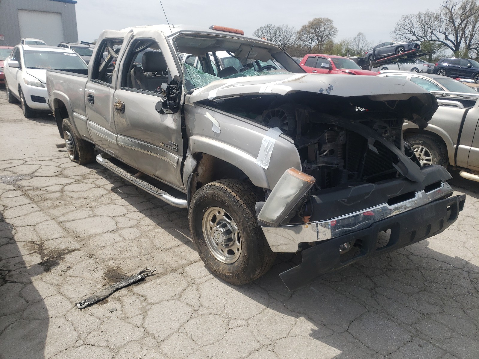 CHEVROLET SILVERADO 2007 مع رقم تعريف المركبة 1GCHK23D57F111349 - صورة من المزاد