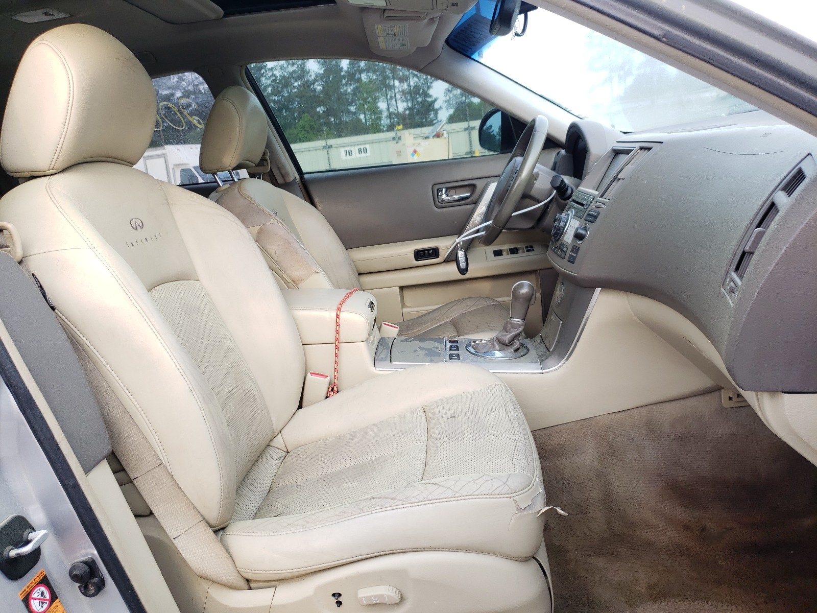 Photo 5 from auction – 2007 INFINITI FX35 with VIN JNRAS08U17X103578
