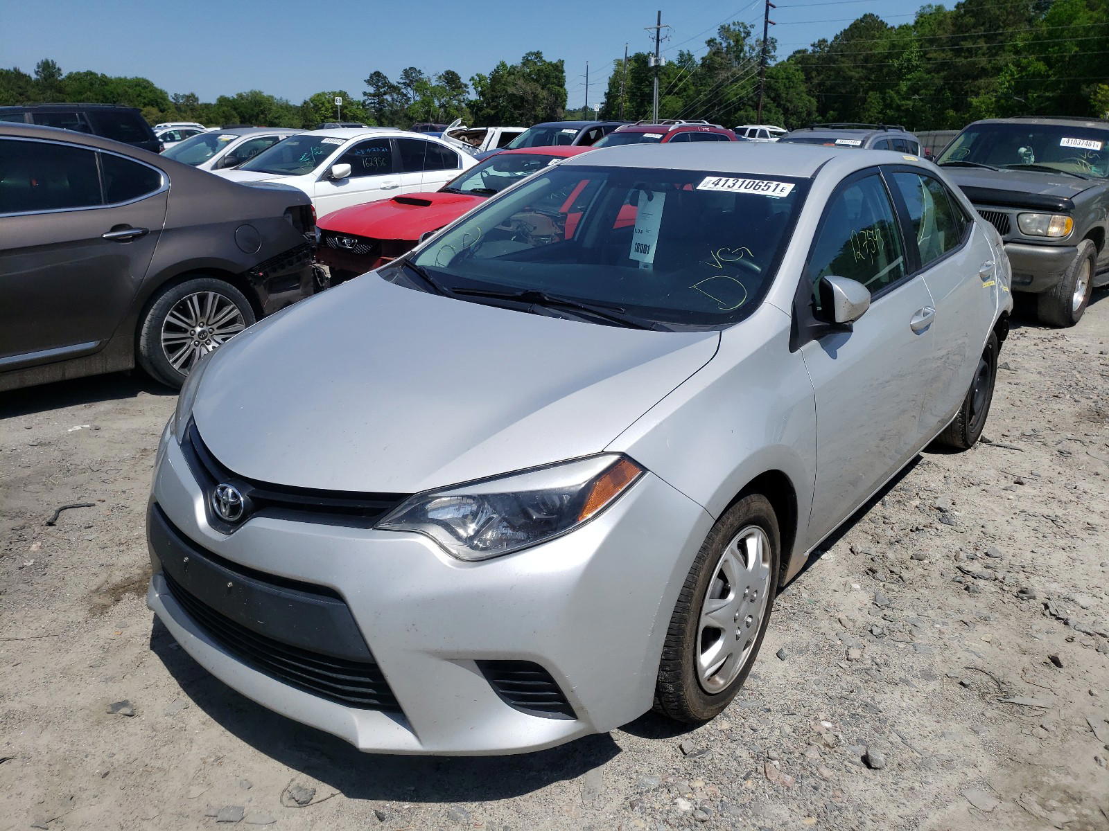 Photo 2 from auction – 2014 TOYOTA COROLLA L with VIN 2T1BURHE3EC047540