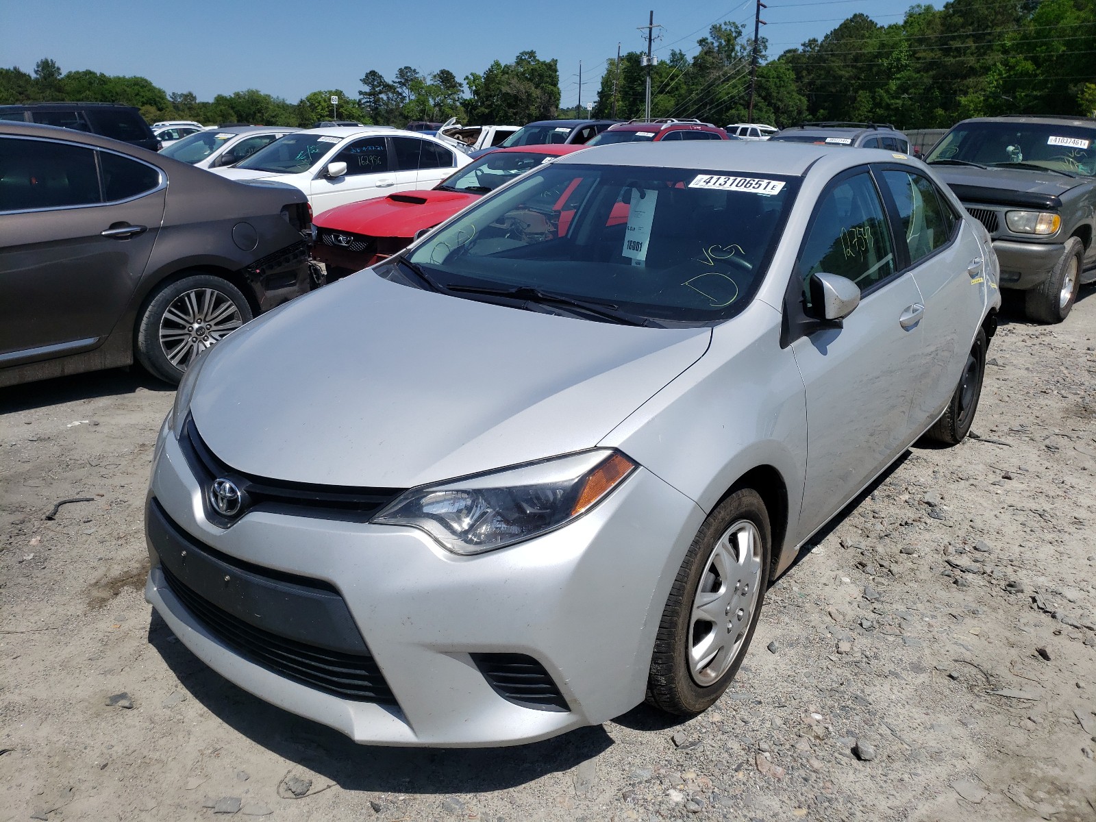 Zdjęcie 2 z aukcji – 2014 TOYOTA COROLLA L z VIN 2T1BURHE3EC047540