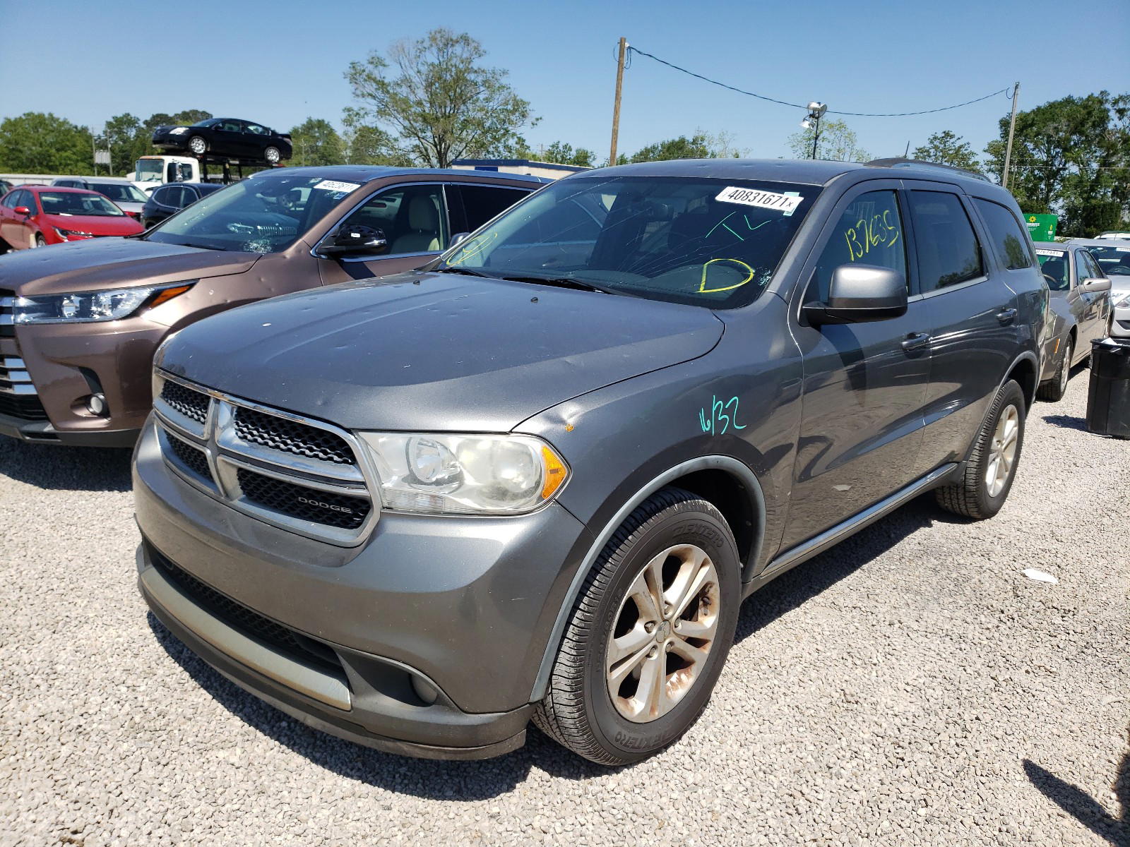Photo 2 from auction – 2011 DODGE DURANGO EX with VIN 1D4RD2GG7BC692725