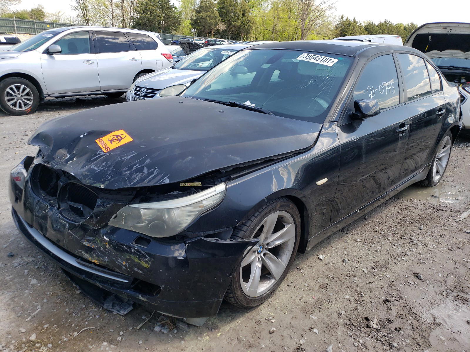 Photo 2 from auction – 2008 BMW 528 I with VIN WBANU53538CT16353