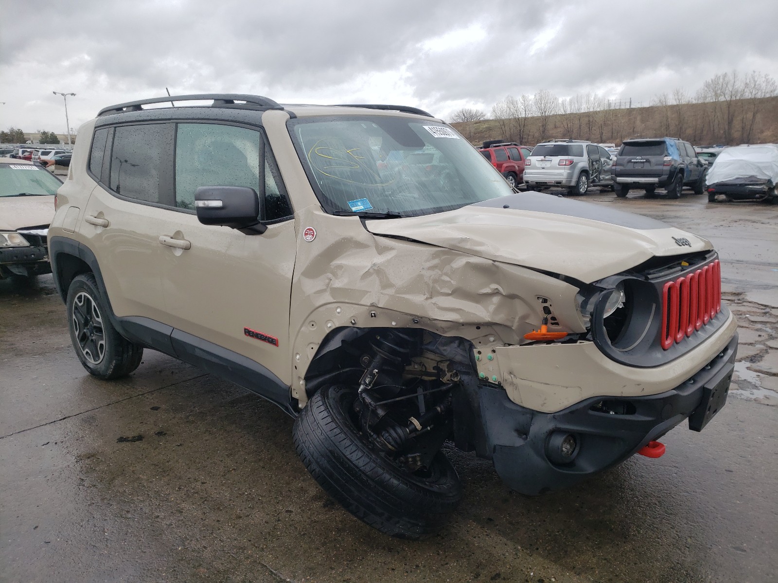JEEP RENEGADE T 2016 with VIN ZACCJBCT8GPD55188 - Photo from auction