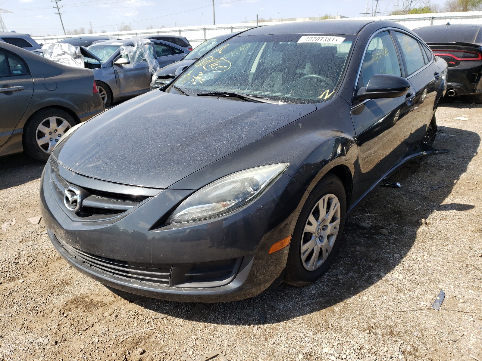 Photo 2 from auction – 2012 MAZDA 6 I with VIN 1YVHZ8BH0C5M06890