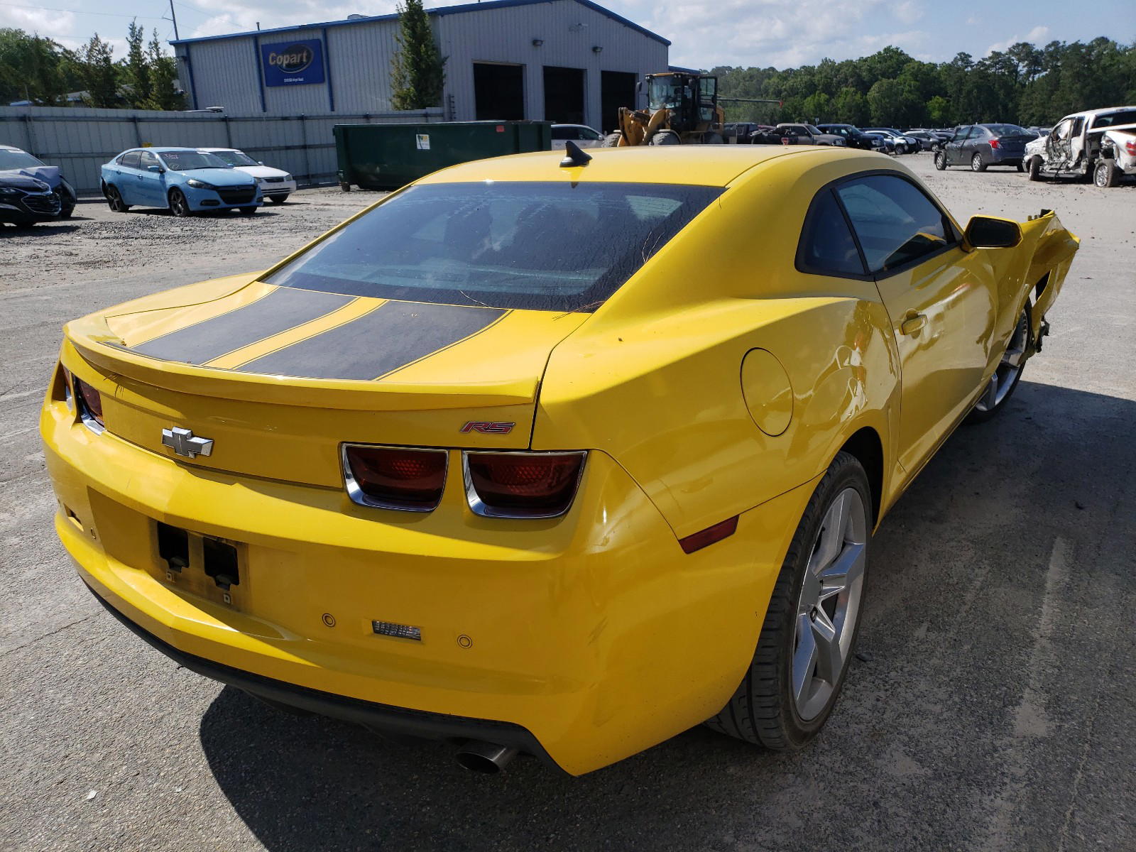 Photo 4 from auction – 2011 CHEVROLET CAMARO LT with VIN 2G1FC1ED2B9205520