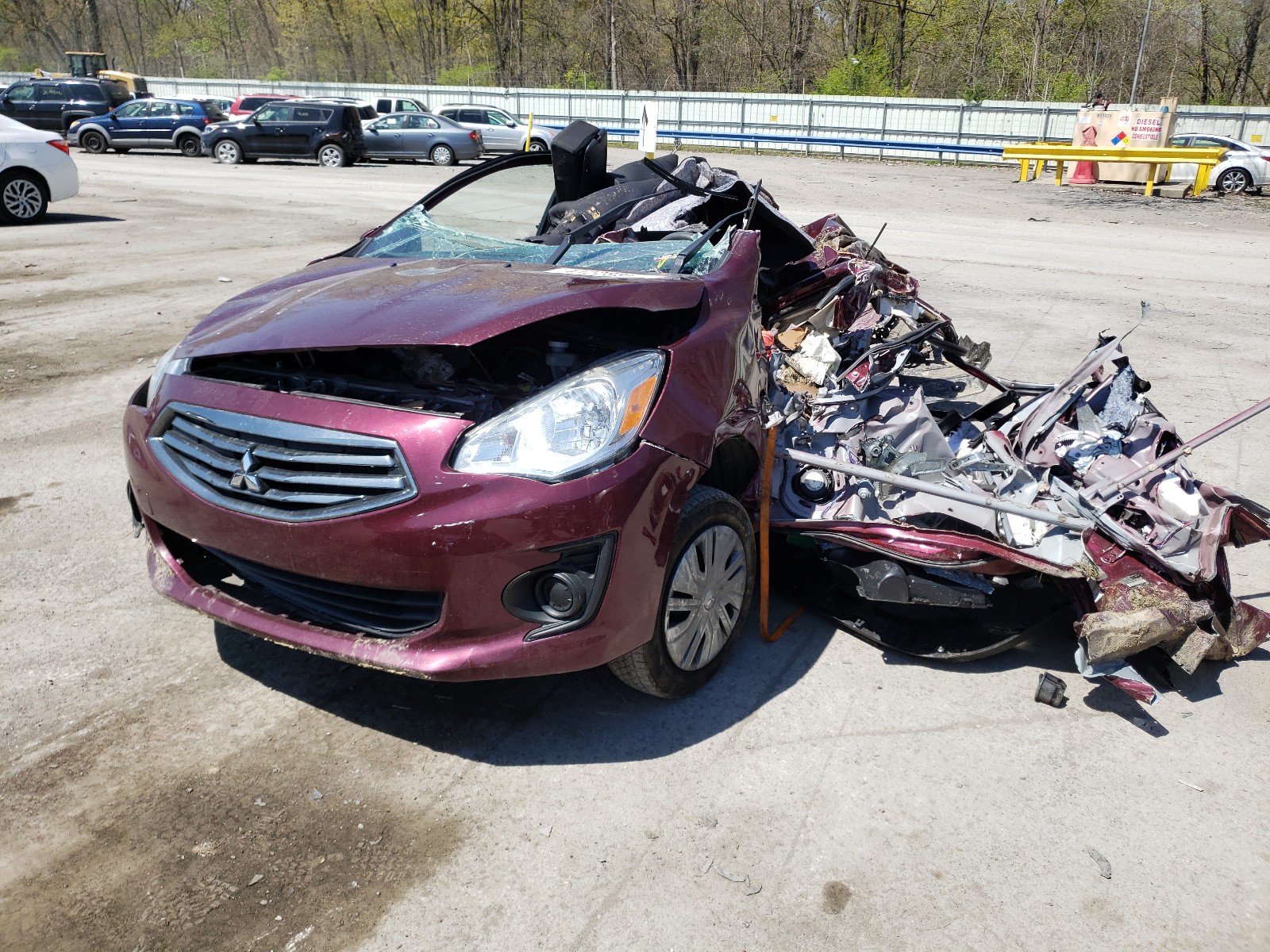 Photo 2 from auction – 2018 MITSUBISHI MIRAGE G4 with VIN ML32F3FJ7JHF04207