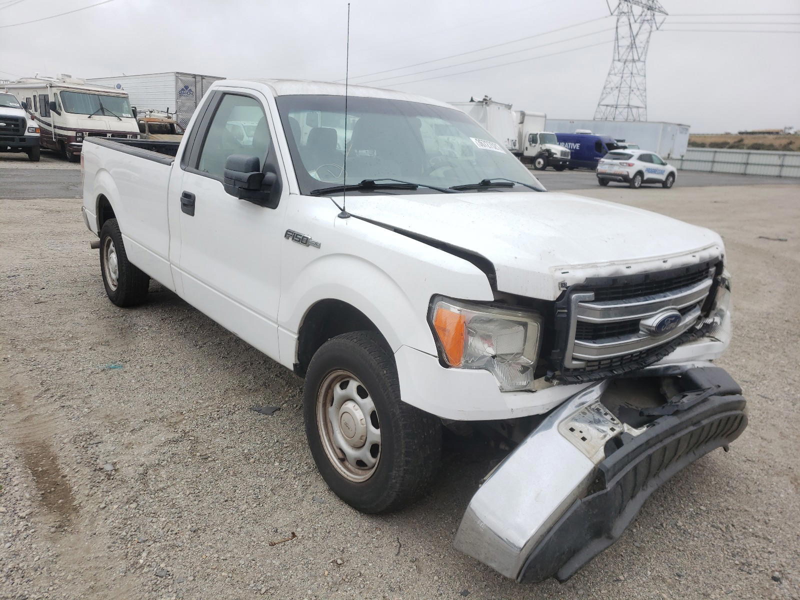 FORD F150 2014 with VIN 1FTNF1CF1EKD21101 - Photo from auction