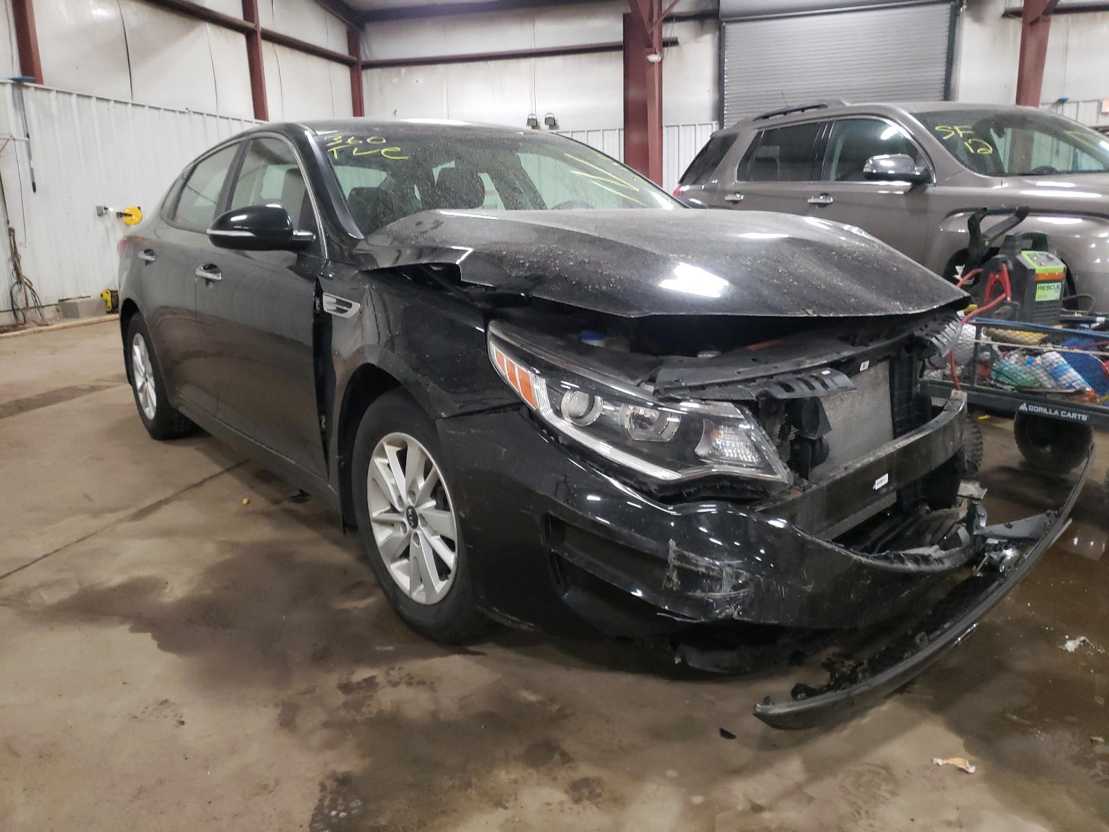 KIA OPTIMA LX 2016 with VIN KNAGT4L30G5106090 - Photo from auction