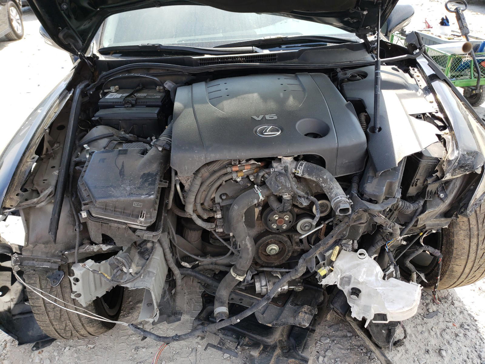 Photo 7 from auction – 2011 LEXUS IS 250 with VIN JTHBF5C20B5151846