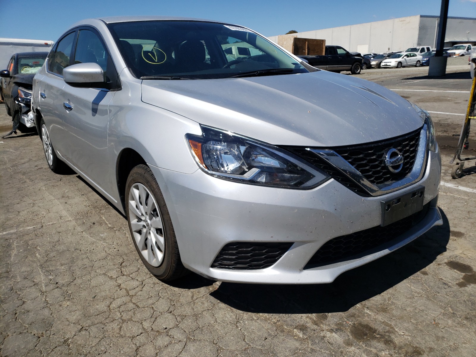 Photo 1 from auction – 2019 NISSAN SENTRA S with VIN 3N1AB7AP2KY243887