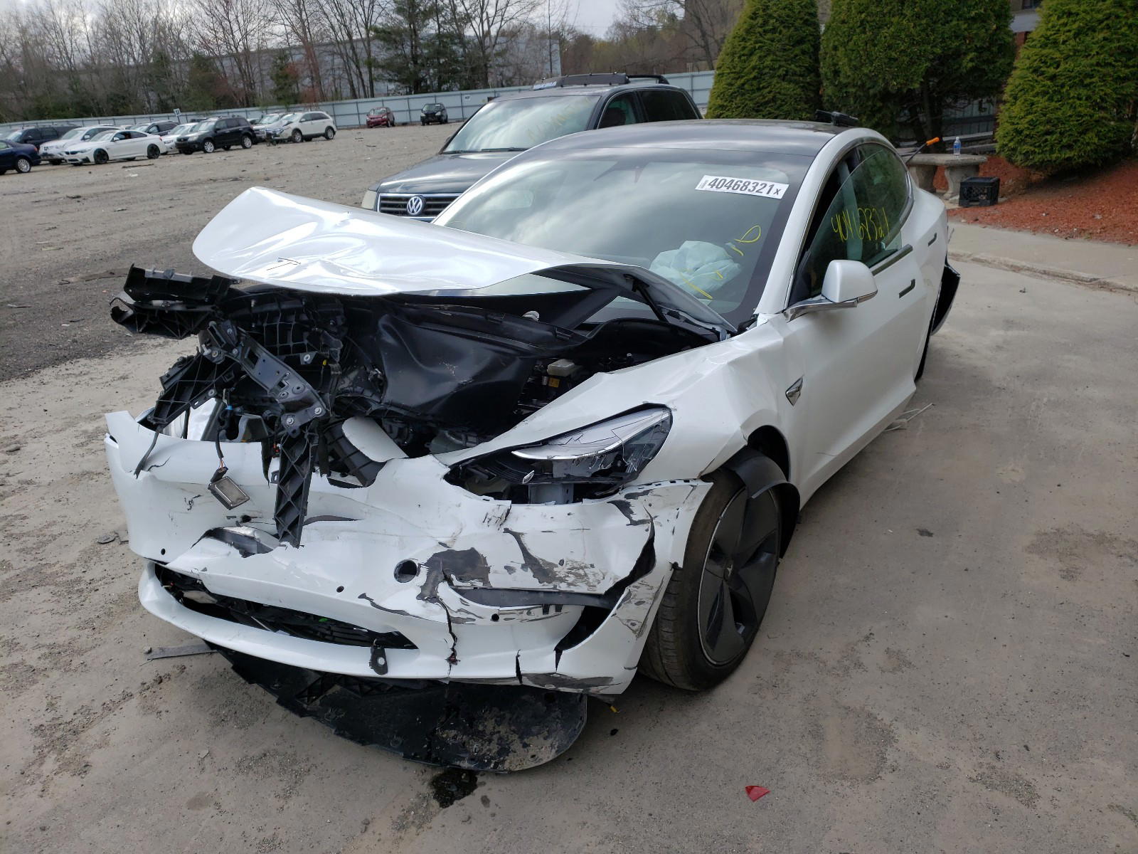 Photo 2 from auction – 2020 TESLA MODEL 3 with VIN 5YJ3E1EB8LF618624