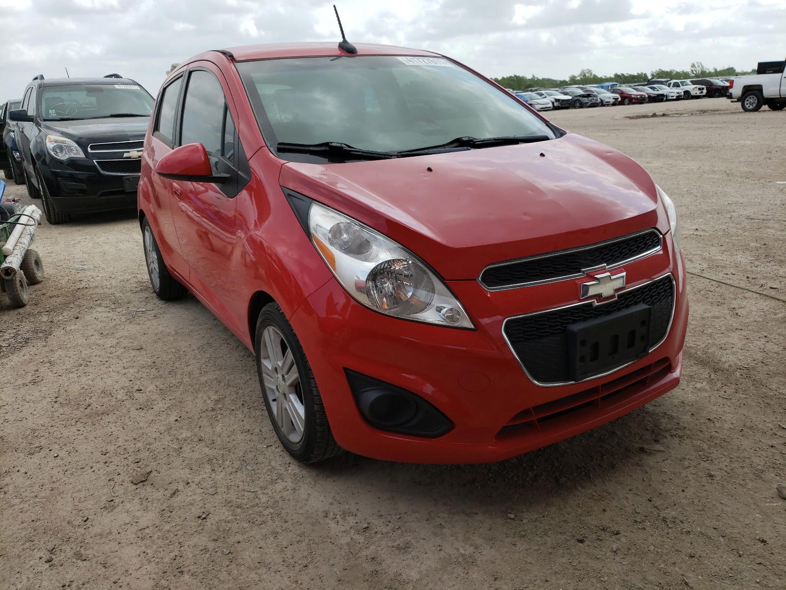 CHEVROLET SPARK 1LT 2014 with VIN KL8CD6S9XEC436806 - Photo from auction