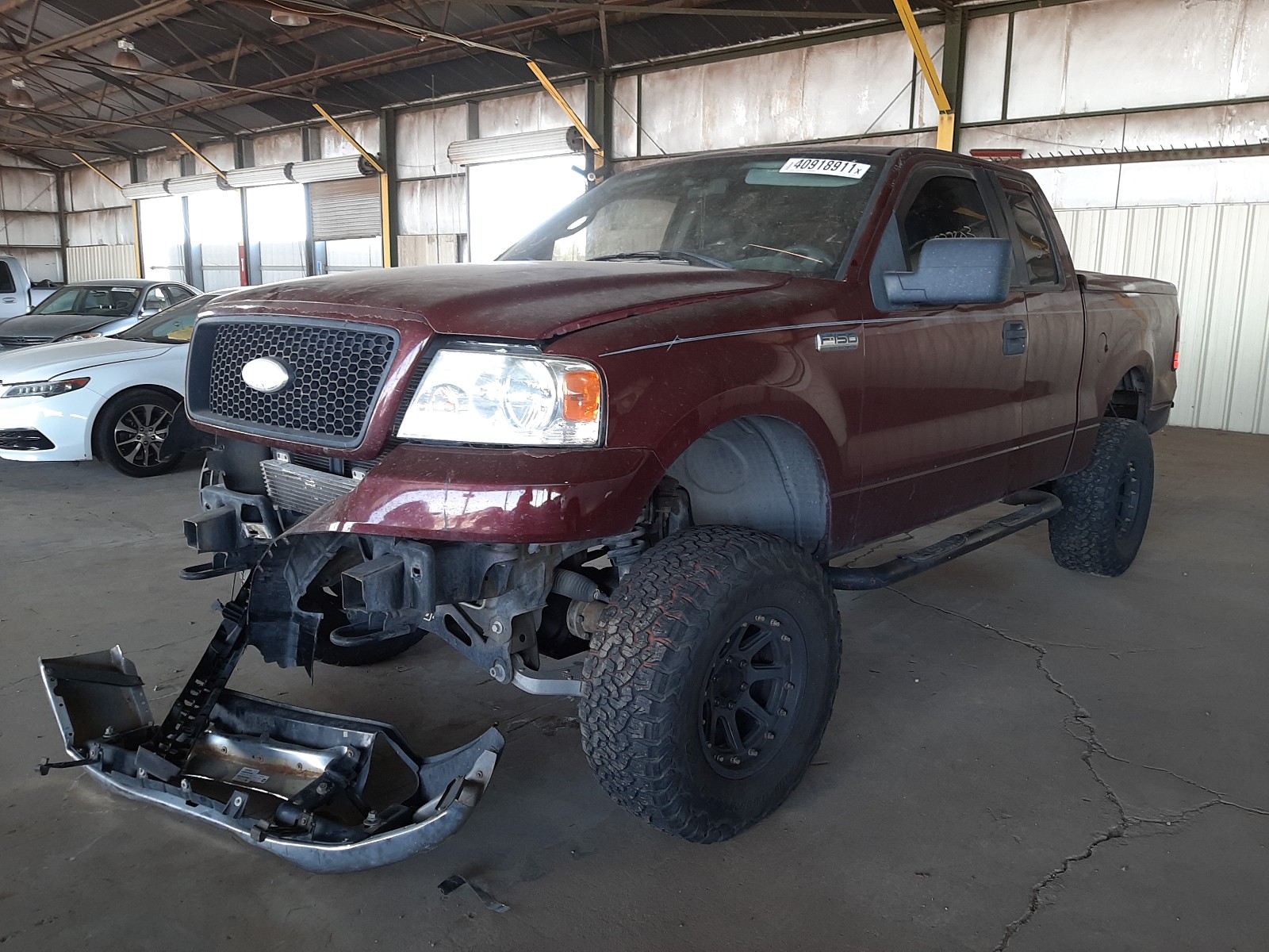 Photo 2 from auction – 2006 FORD F150 with VIN 1FTPX14556FB10246