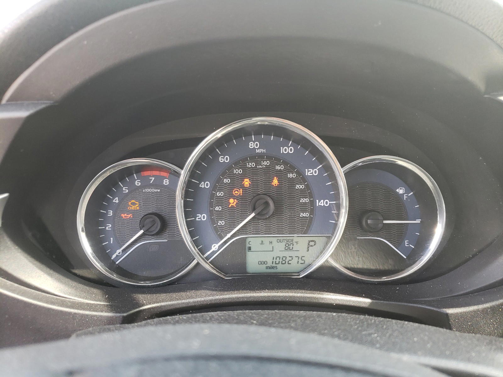 Photo 8 from auction – 2014 TOYOTA COROLLA L with VIN 2T1BURHE4EC167640