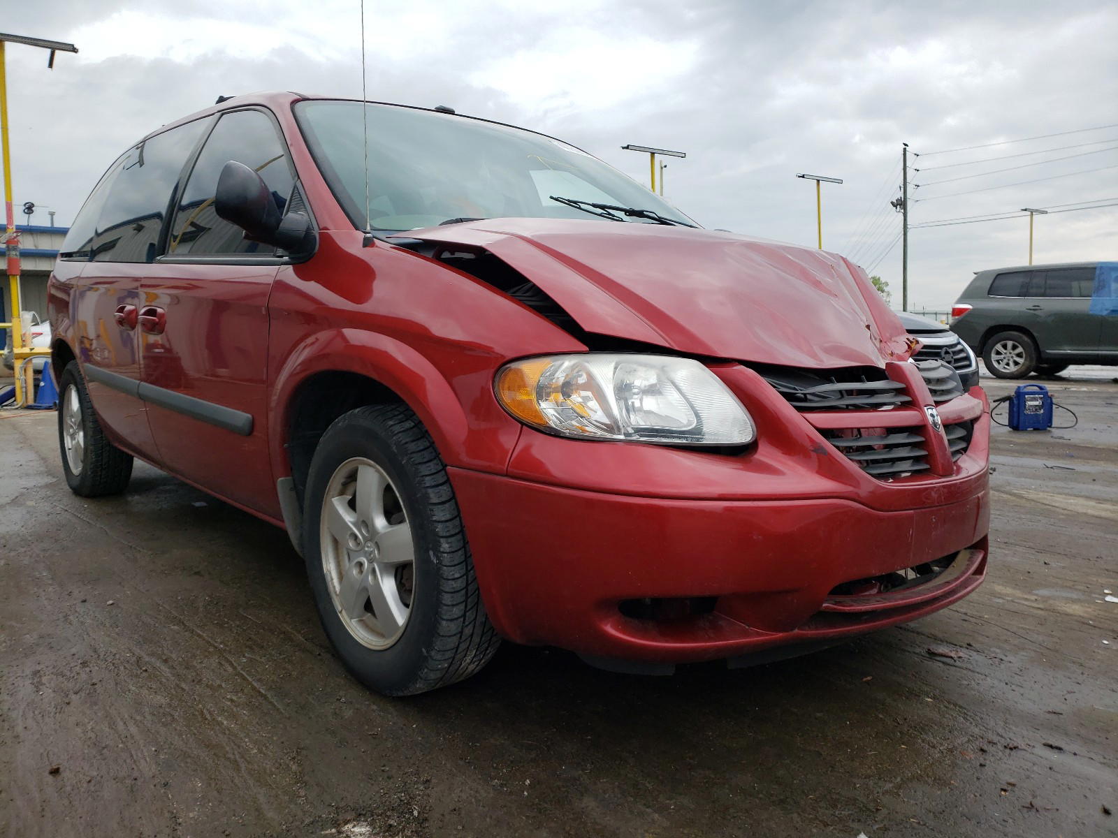 DODGE CARAVAN SX 2007 with VIN 1D4GP45R97B159996 - Photo from auction