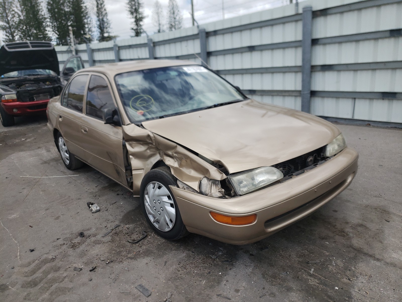 Photo 1 from auction – 1997 TOYOTA COROLLA DX with VIN 1NXBA02E2VZ612999