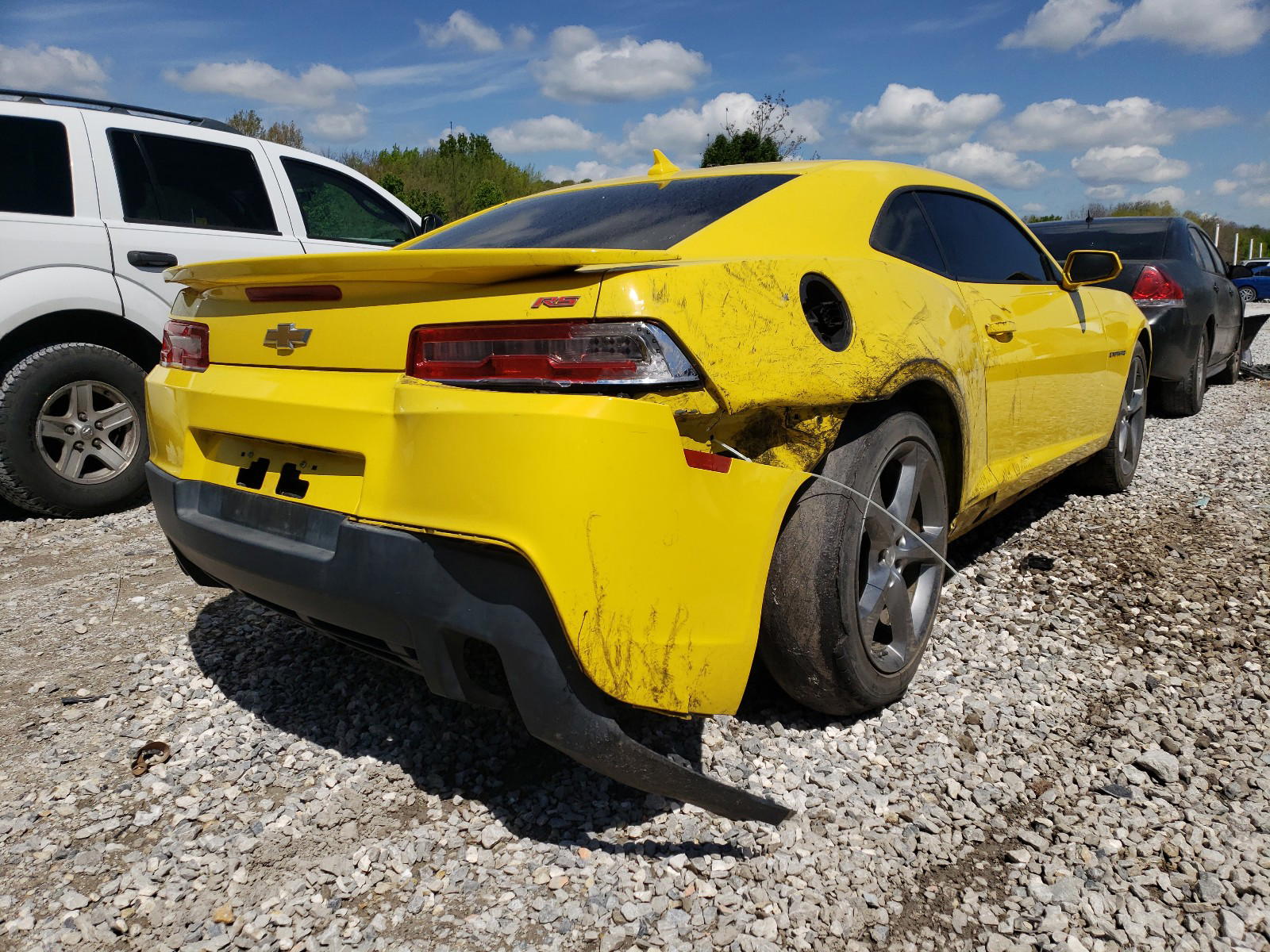 Photo 4 from auction – 2014 CHEVROLET CAMARO LT with VIN 2G1FB1E32E9322156