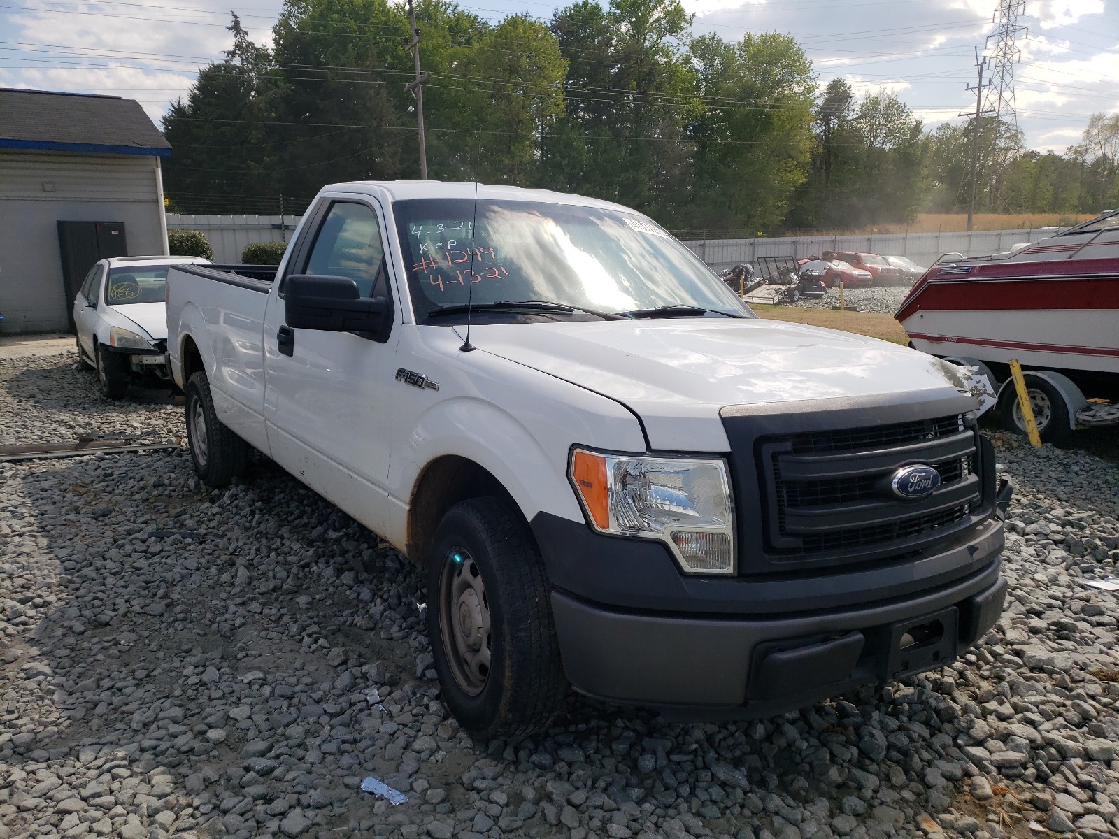 Photo 1 from auction – 2014 FORD F150 with VIN 1FTMF1CM8EKG36715