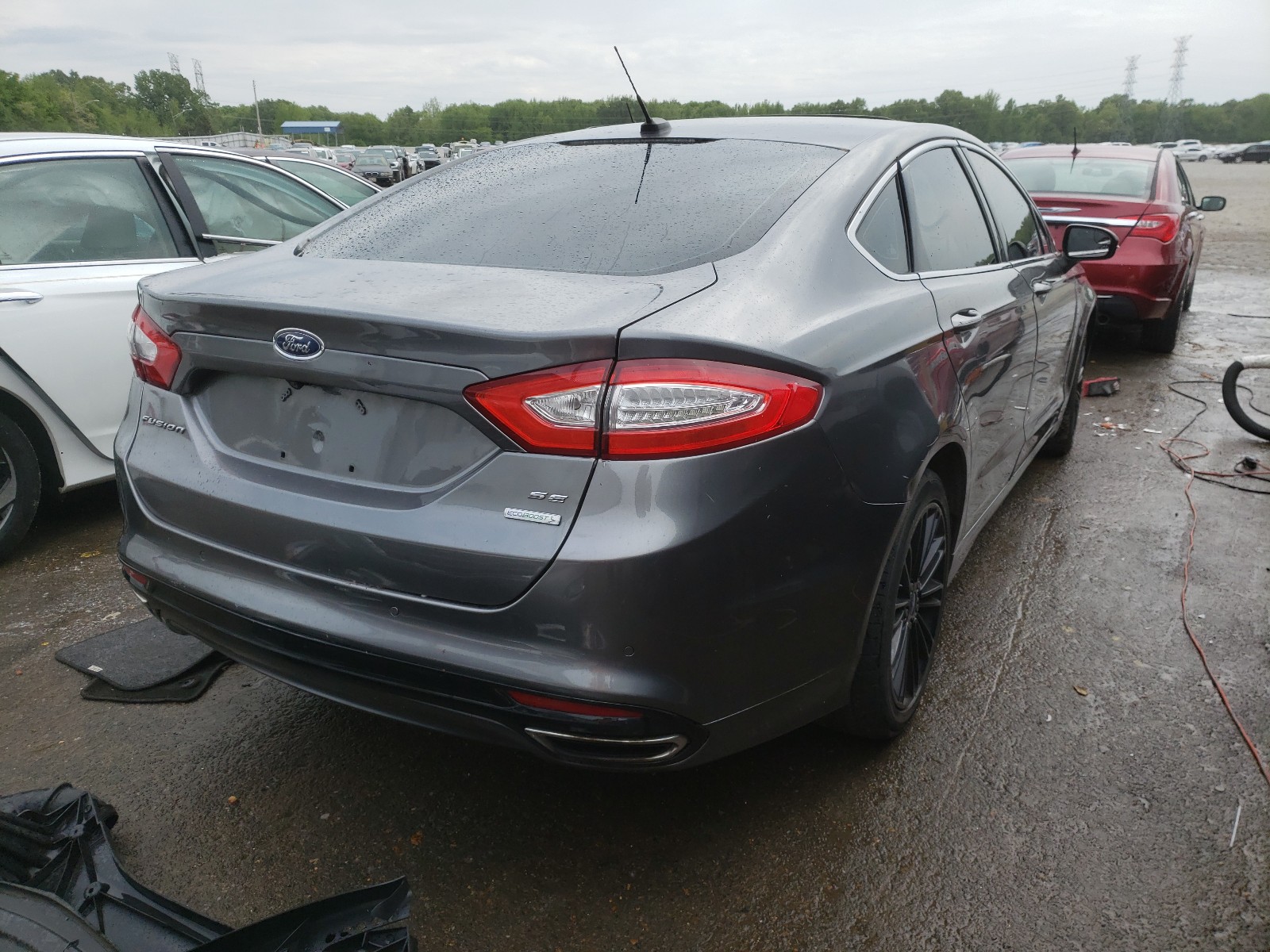 Photo 4 from auction – 2014 FORD FUSION SE with VIN 3FA6P0H97ER342096
