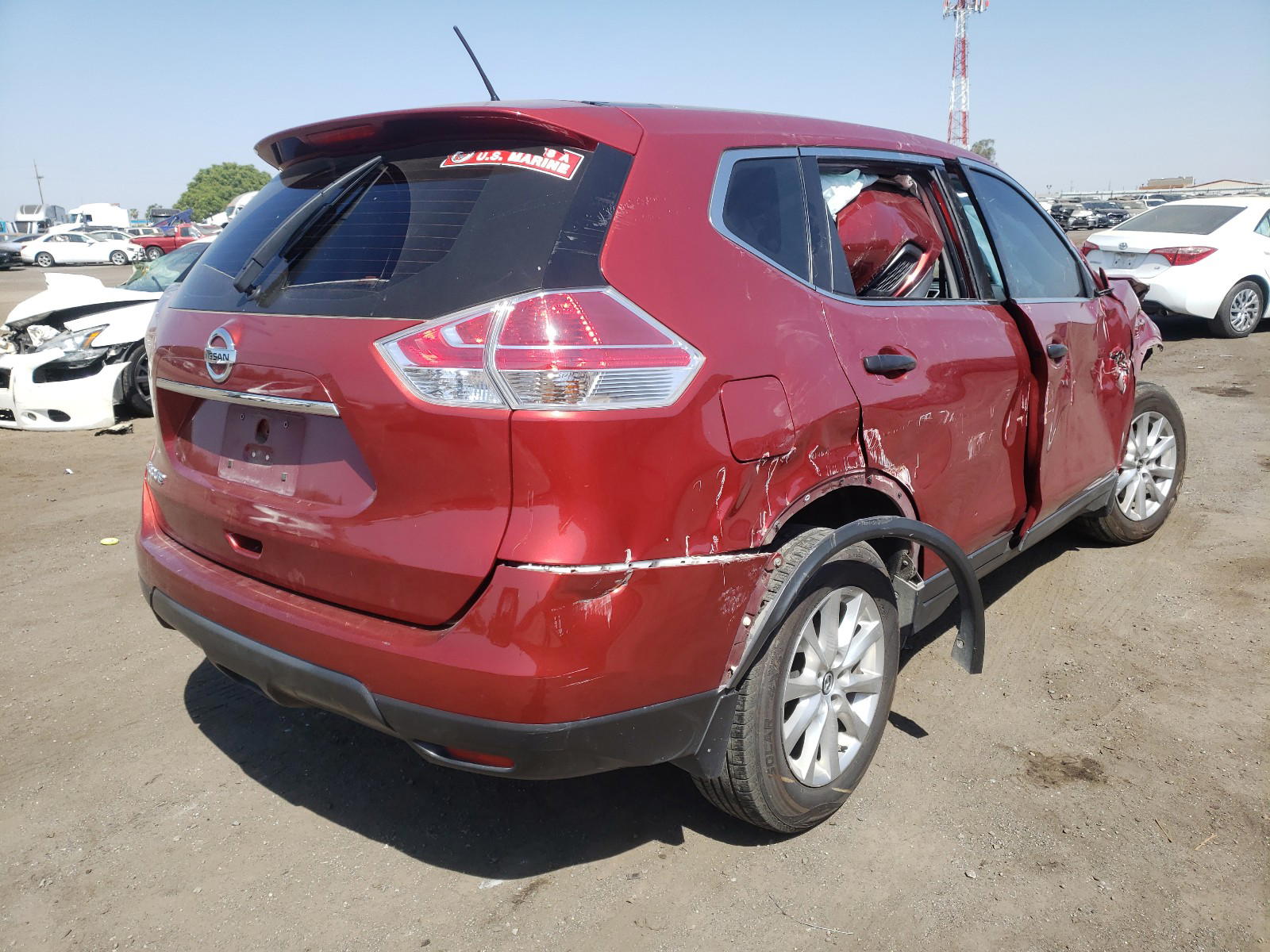 Photo 4 from auction – 2016 NISSAN ROGUE S with VIN KNMAT2MT7GP605663