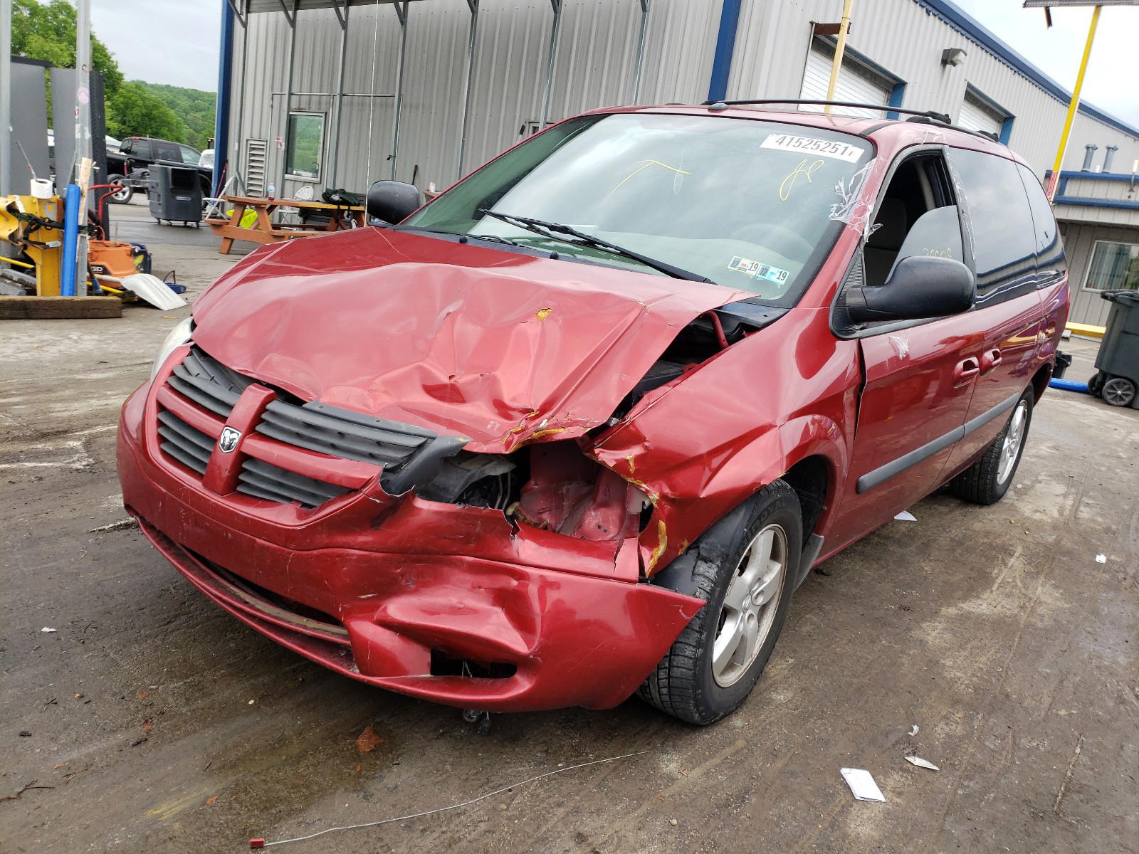 Photo 2 from auction – 2007 DODGE CARAVAN SX with VIN 1D4GP45R97B159996