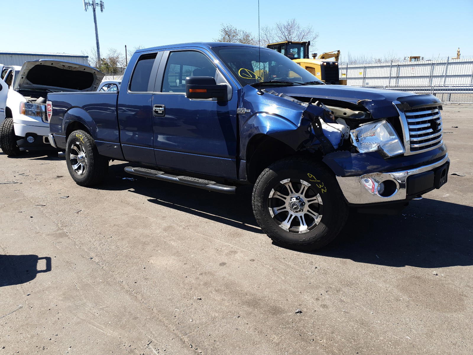 FORD F150 SUPER 2010 with VIN 1FTFX1EV7AFC26938 - Photo from auction