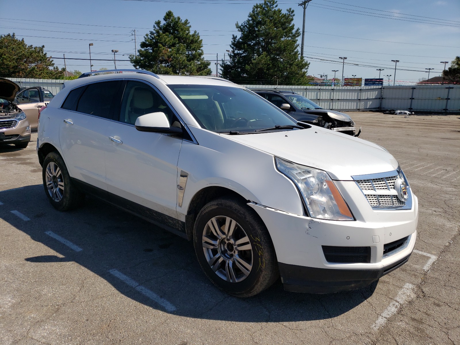 CADILLAC SRX LUXURY 2012 with VIN 3GYFNAE3XCS635092 - Photo from auction