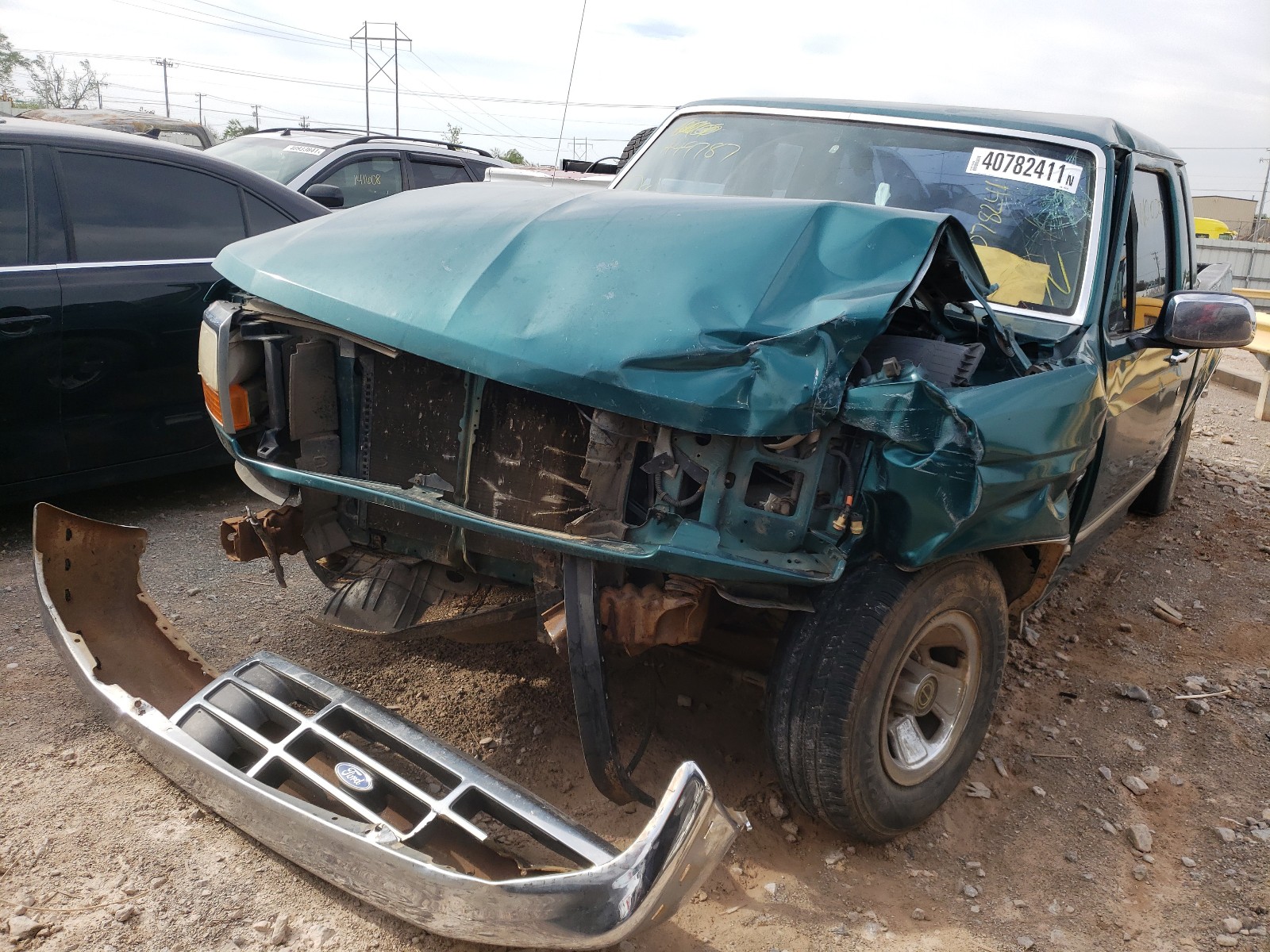 Photo 2 from auction – 1996 FORD F150 with VIN 1FTEX15Y3TKA49787
