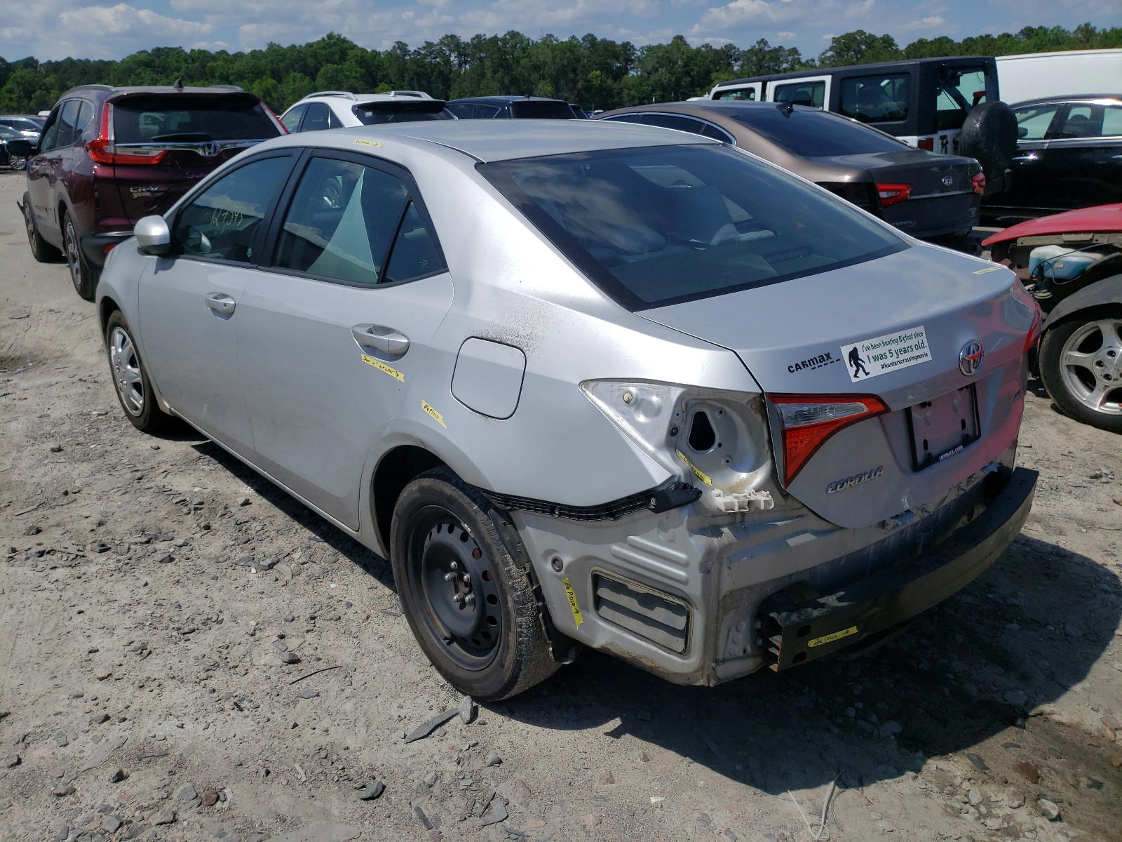 Photo 3 from auction – 2014 TOYOTA COROLLA L with VIN 2T1BURHE3EC047540