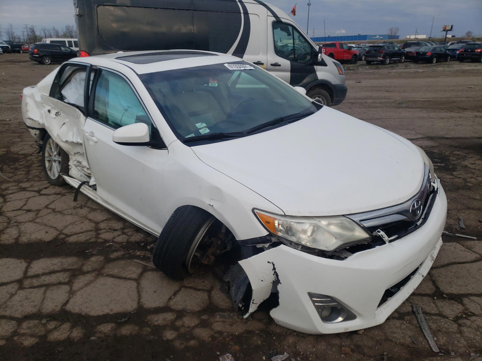 TOYOTA CAMRY BASE 2012 with VIN 4T1BF1FKXCU155458 - Photo from auction