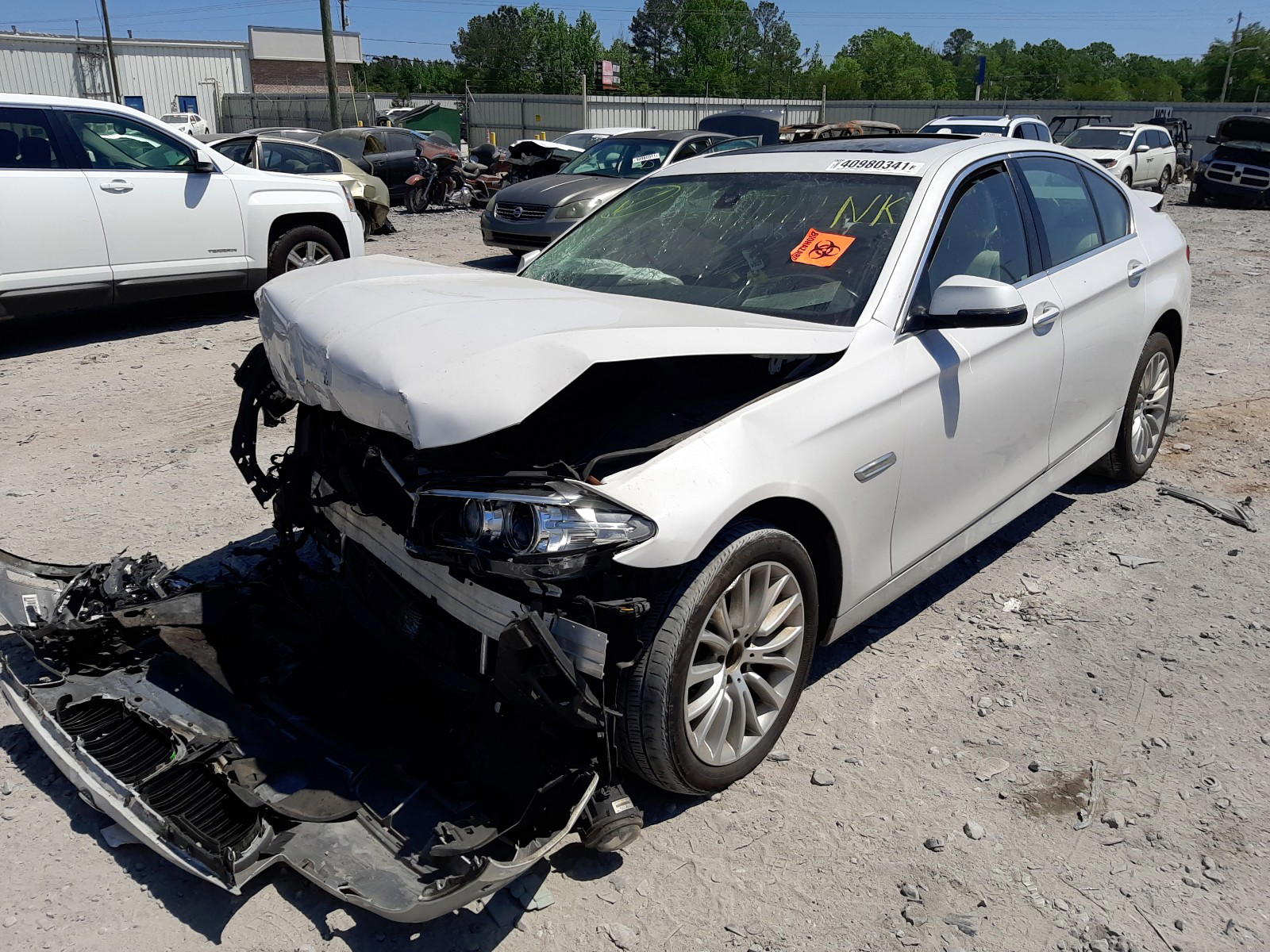 Photo 2 from auction – 2016 BMW 528 I with VIN WBA5A5C57GG352420
