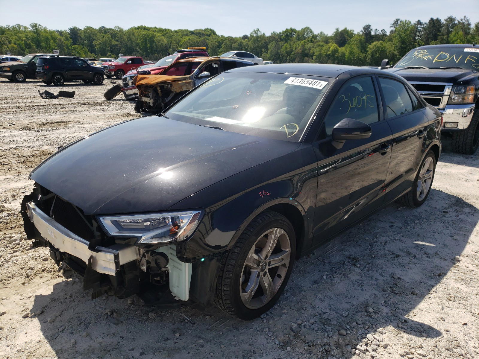 Photo 2 from auction – 2017 AUDI A3 PREMIUM with VIN WAUAUGFF1H1046291