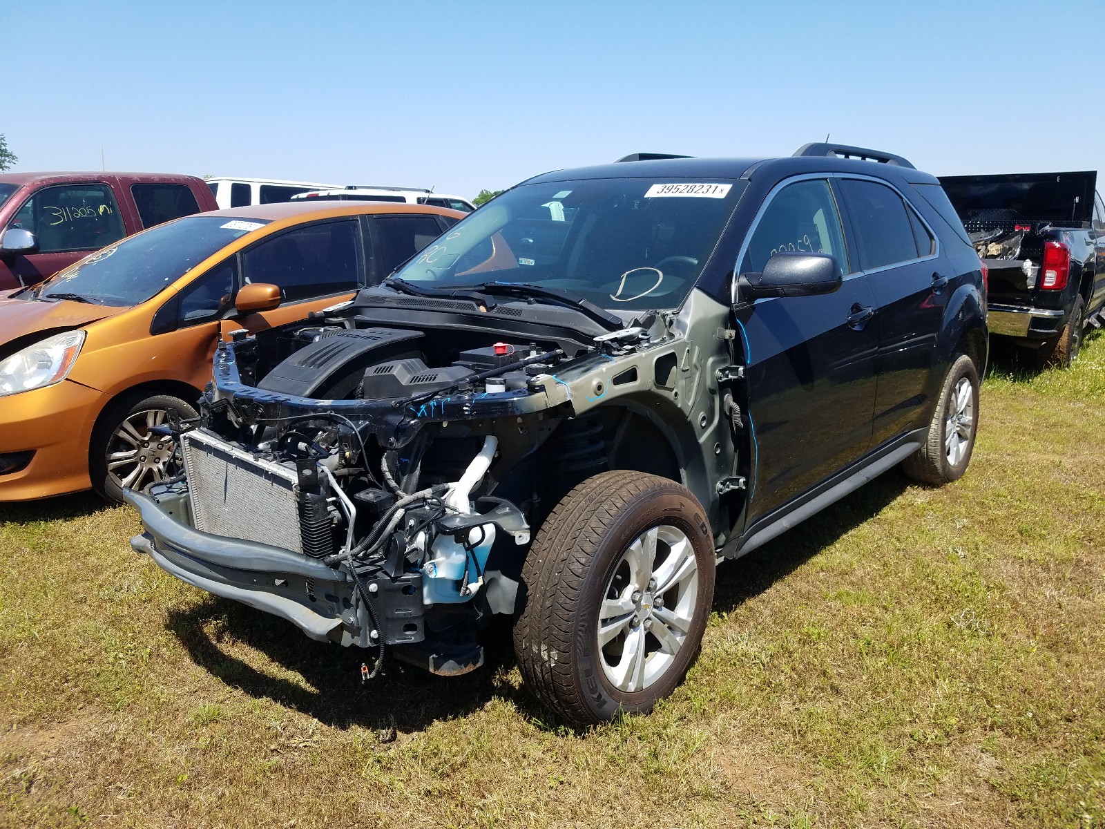 Photo 2 from auction – 2014 CHEVROLET EQUINOX LT with VIN 2GNALCEK7E6248369