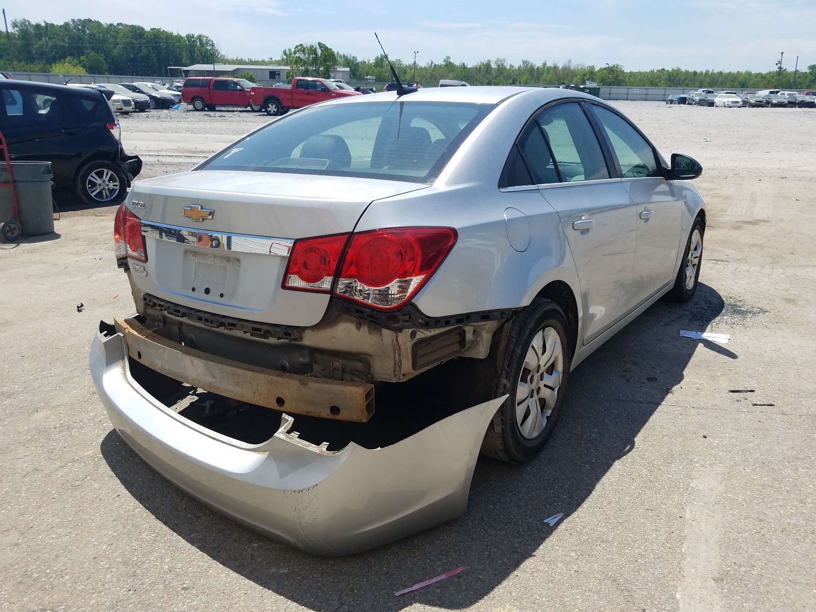 Photo 4 from auction – 2012 CHEVROLET CRUZE LS with VIN 1G1PD5SH3C7284831