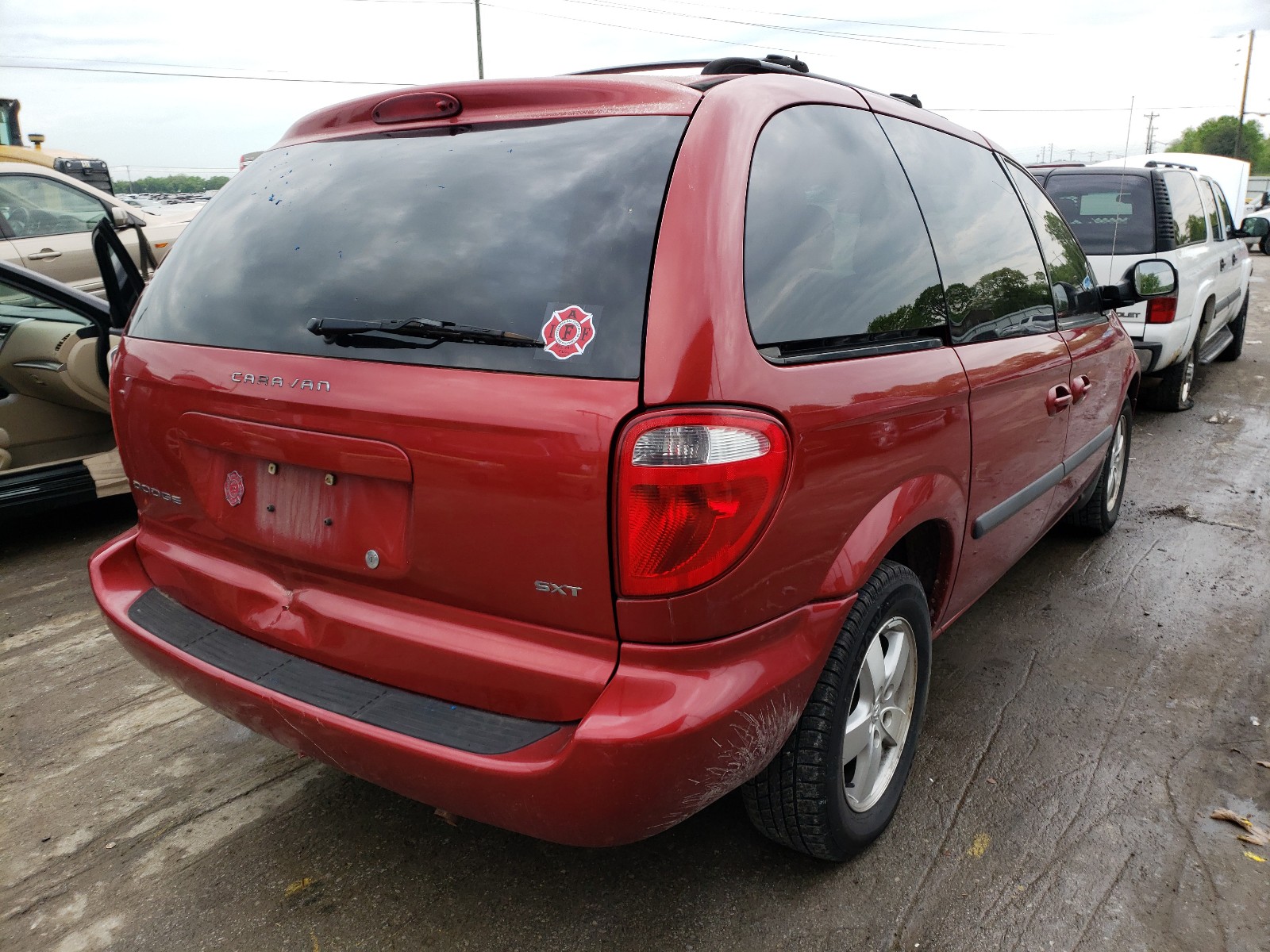 Фото 4 с аукциона – 2007 DODGE CARAVAN SX с VIN 1D4GP45R97B159996