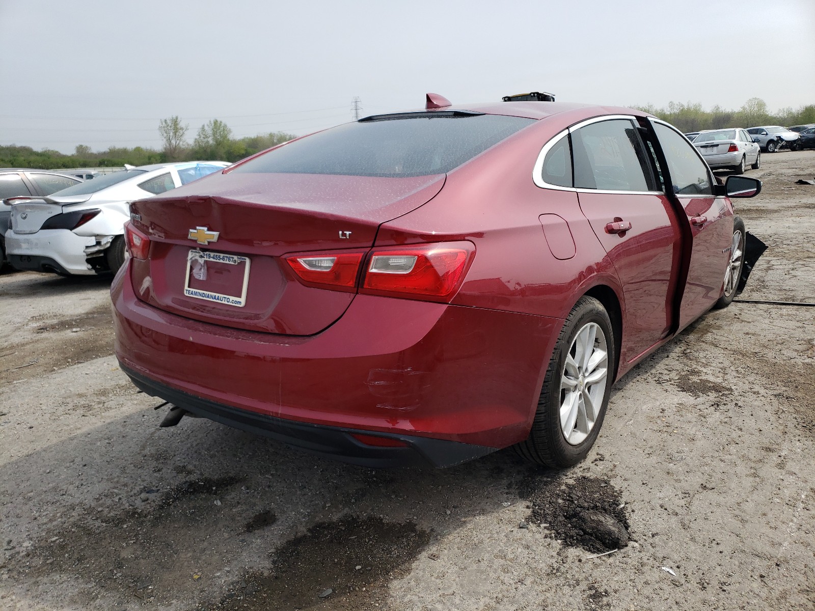Photo 4 from auction – 2017 CHEVROLET MALIBU LT with VIN 1G1ZE5ST8HF136729