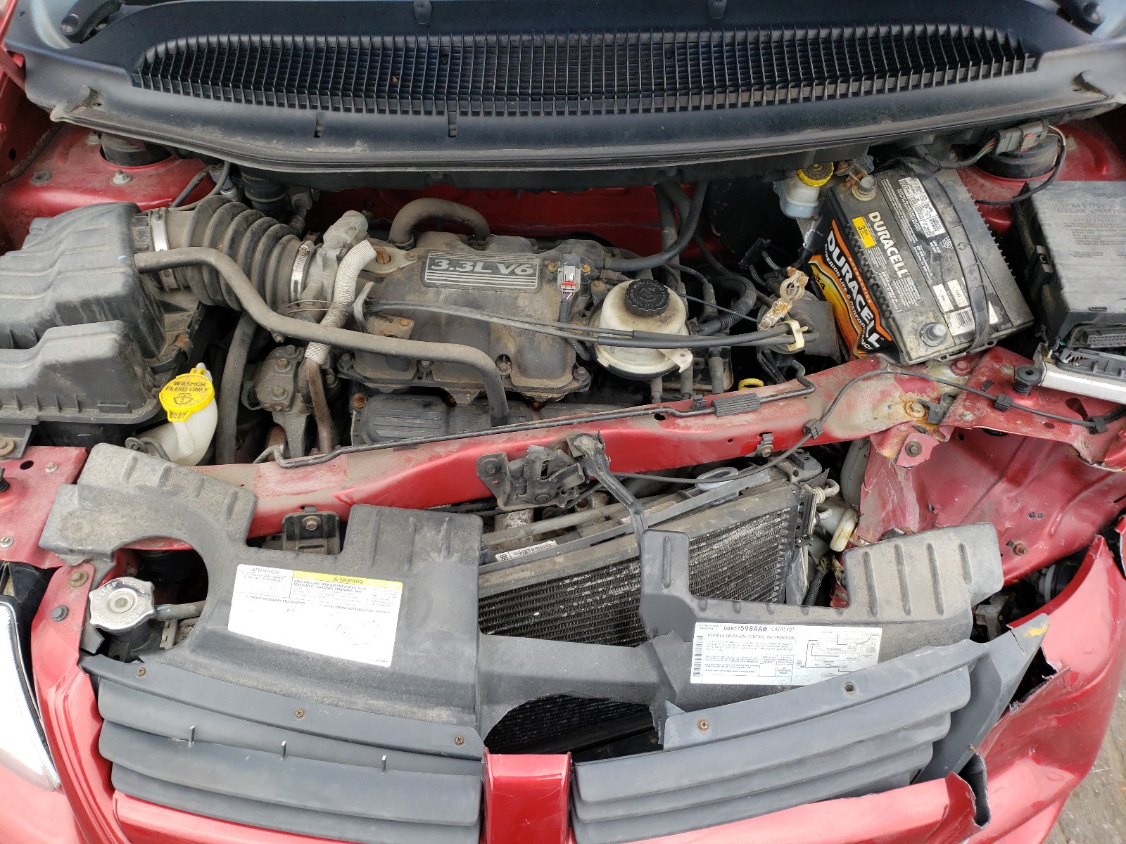 Фото 7 с аукциона – 2007 DODGE CARAVAN SX с VIN 1D4GP45R97B159996
