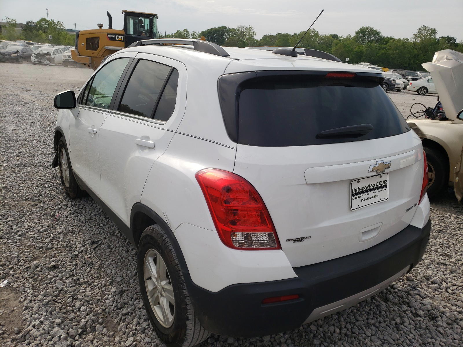 Photo 3 from auction – 2016 CHEVROLET TRAX 1LT with VIN 3GNCJLSB5GL133898